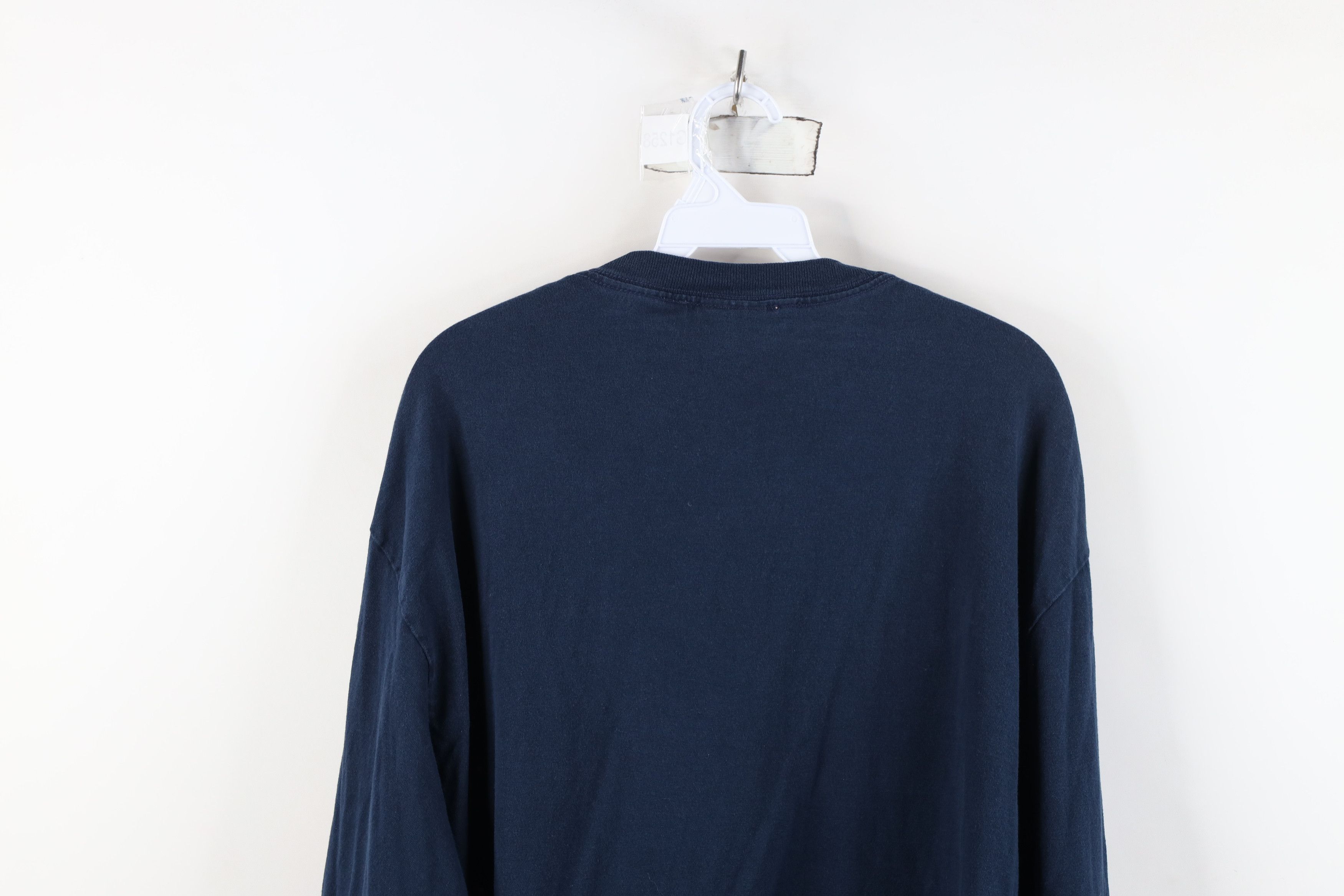 Vintage Vintage 90s University of Michigan Long Sleeve T-Shirt USA Size US XL / EU 56 / 4 - 13 Thumbnail