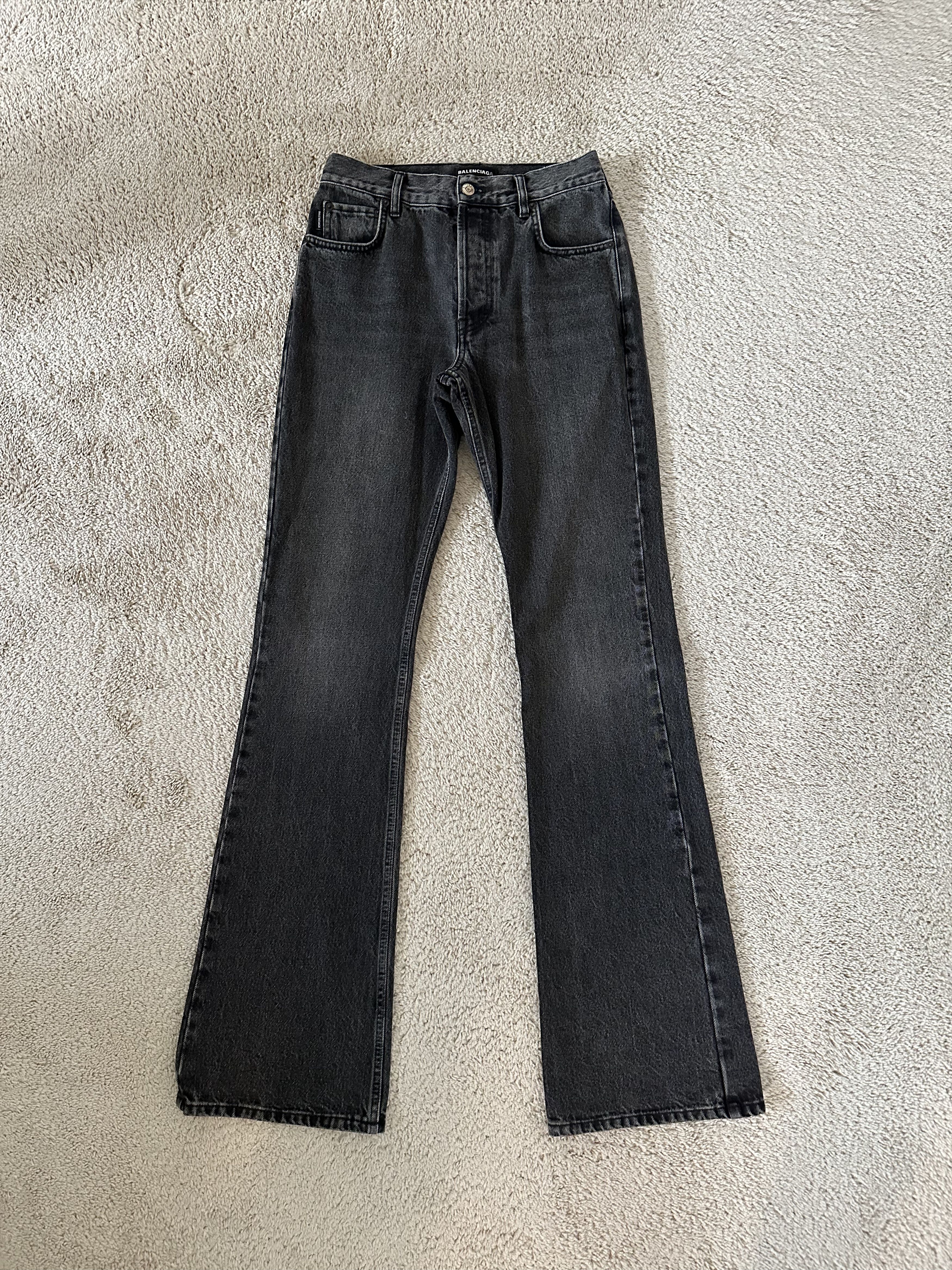 BALENCIAGA ブーツカットデニム SMALL FIT bootcut 23AW】BALENCIAGA Bootcut ブーツカット デニム ジーンズ