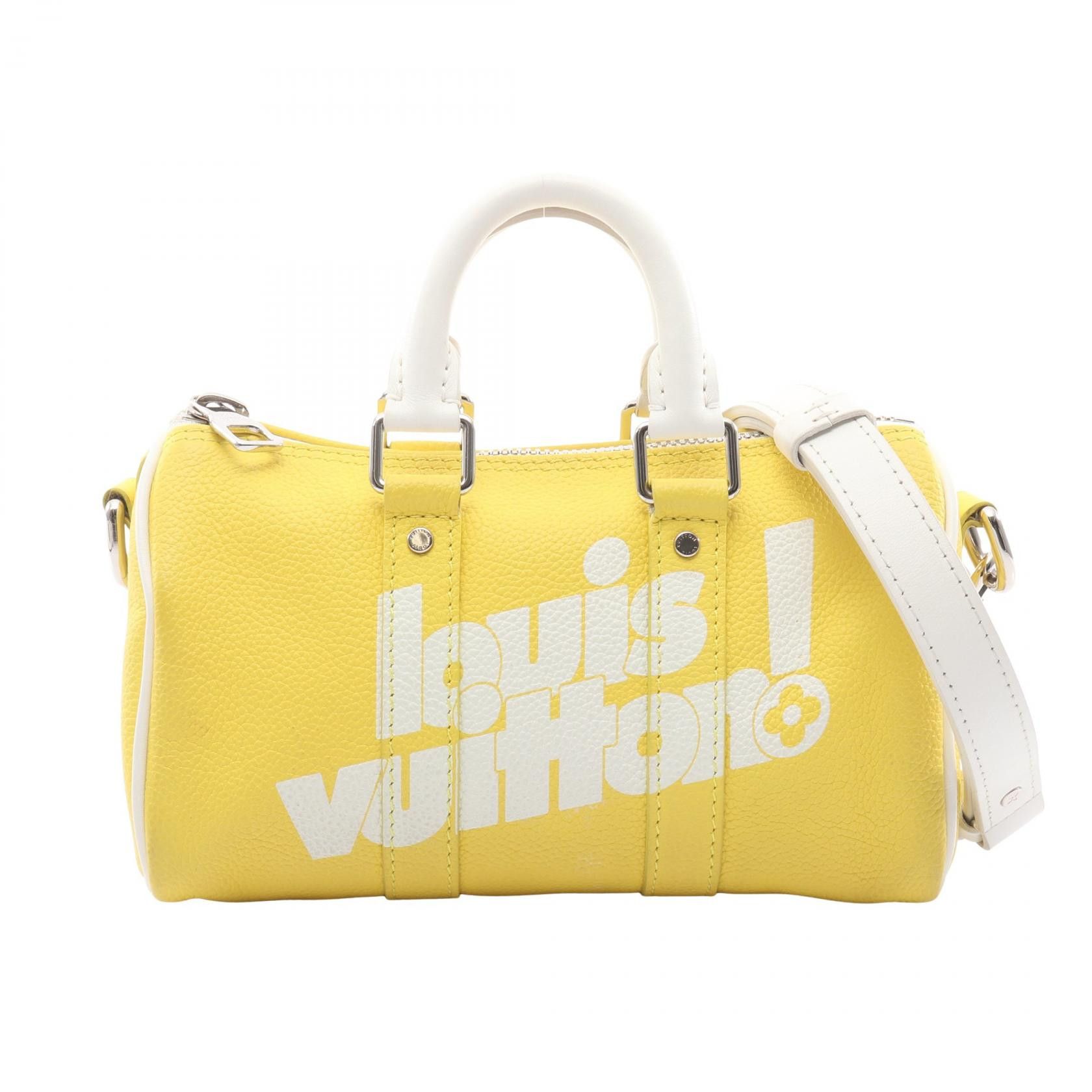Louis Vuitton Louis Vuitton Louis Vuitton Keepall XS Leather Handbag Leather Handbag M80842 DUTY FREE for USA Size ONE SIZE - 1 Thumbnail
