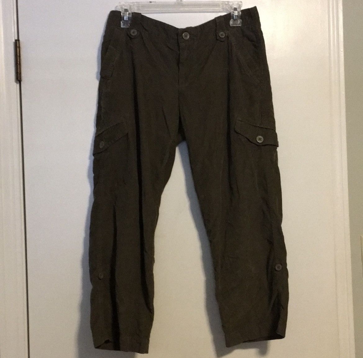 Gap GAP Olive Cargo Pants Size 28" / US 6 / IT 42 - 1 Thumbnail