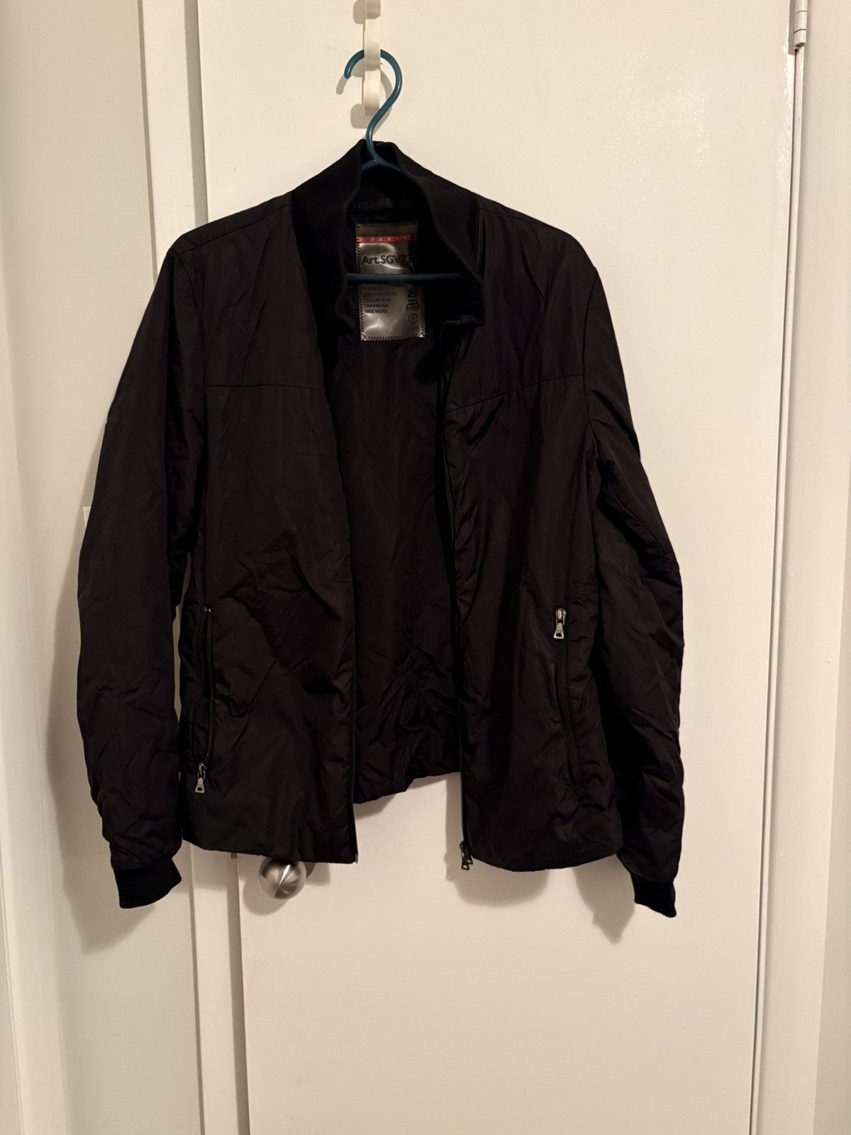 Prada Prada black nylon jacket Size US M / EU 48-50 / 2 - 1 Thumbnail