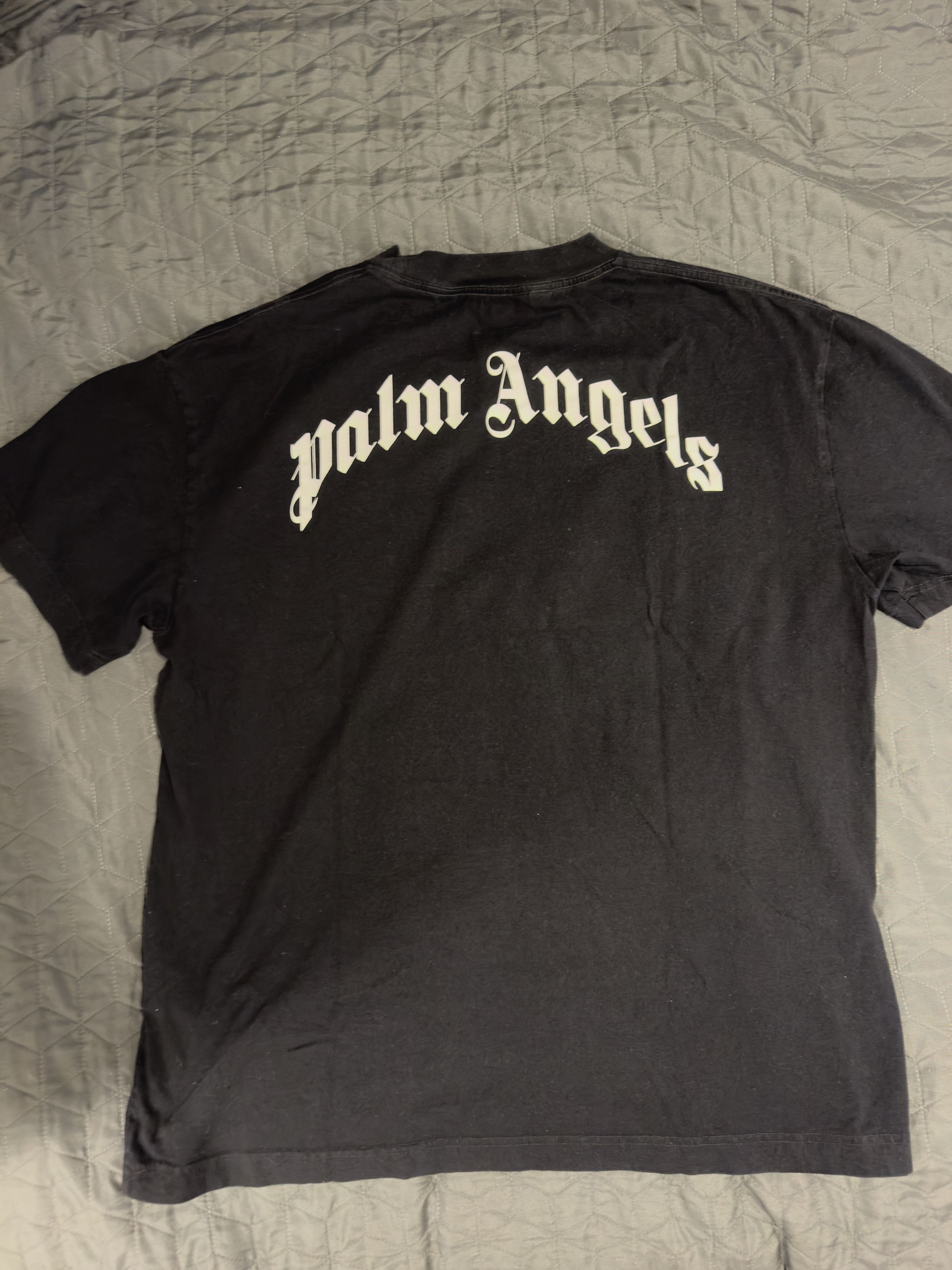 Palm Angels Palm Angels Medium Tee Kill The Bear Classic Black T-Shirt Size US M / EU 48-50 / 2 - 2 Thumbnail
