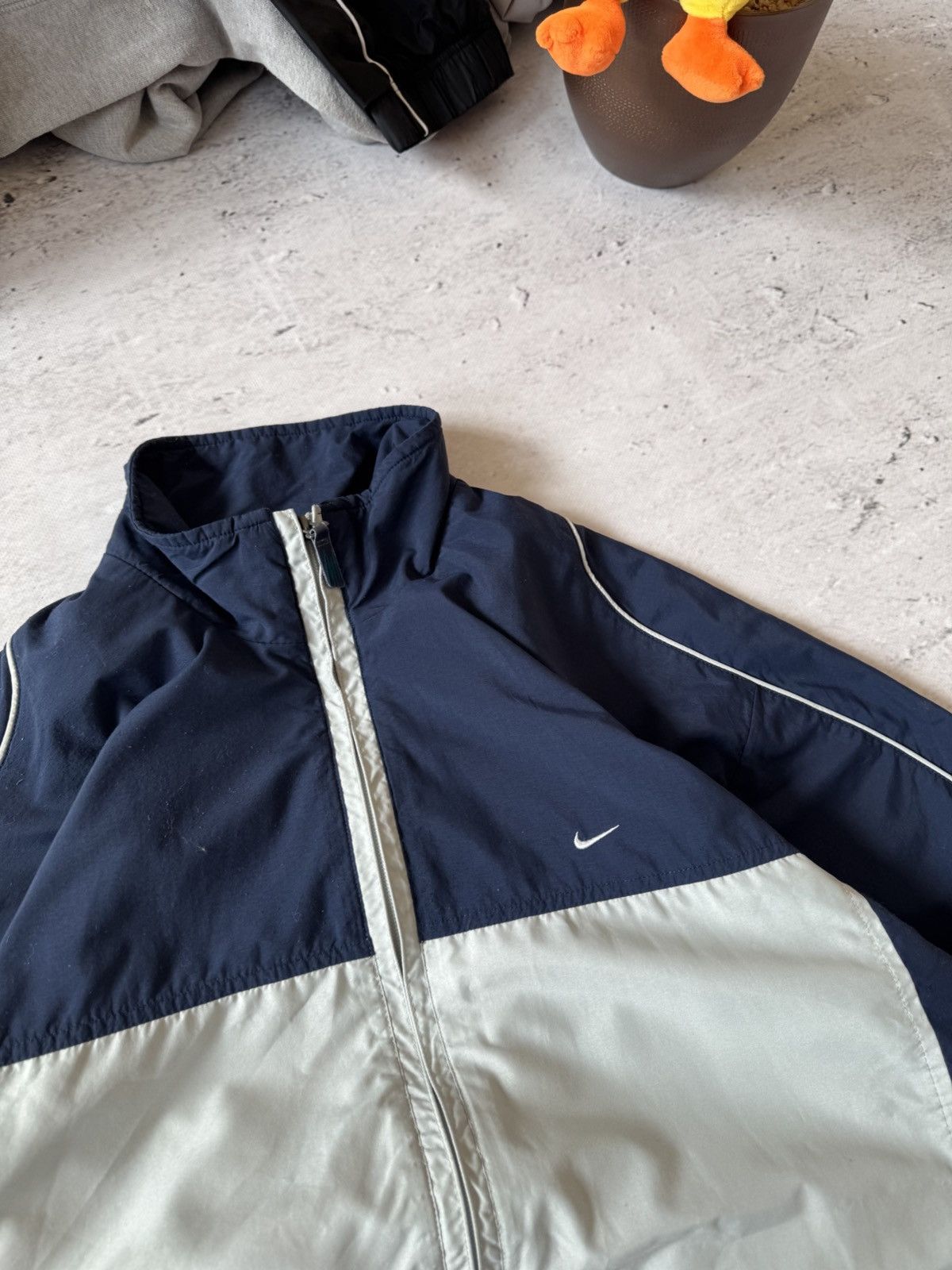 Nike × Vintage NIKE VINTAGE BASIC LOGO OVERSIZE BAGGY LIGHT JACKET Size US M / EU 48-50 / 2 - 5 Thumbnail