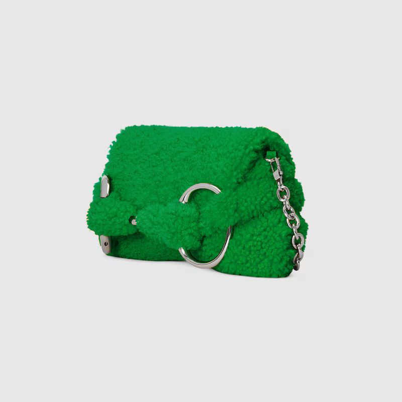 Gucci o1s1wg110225 Size: OS / Horsebit Chain Medium Shoulder Bag Size ONE SIZE - 9 Thumbnail