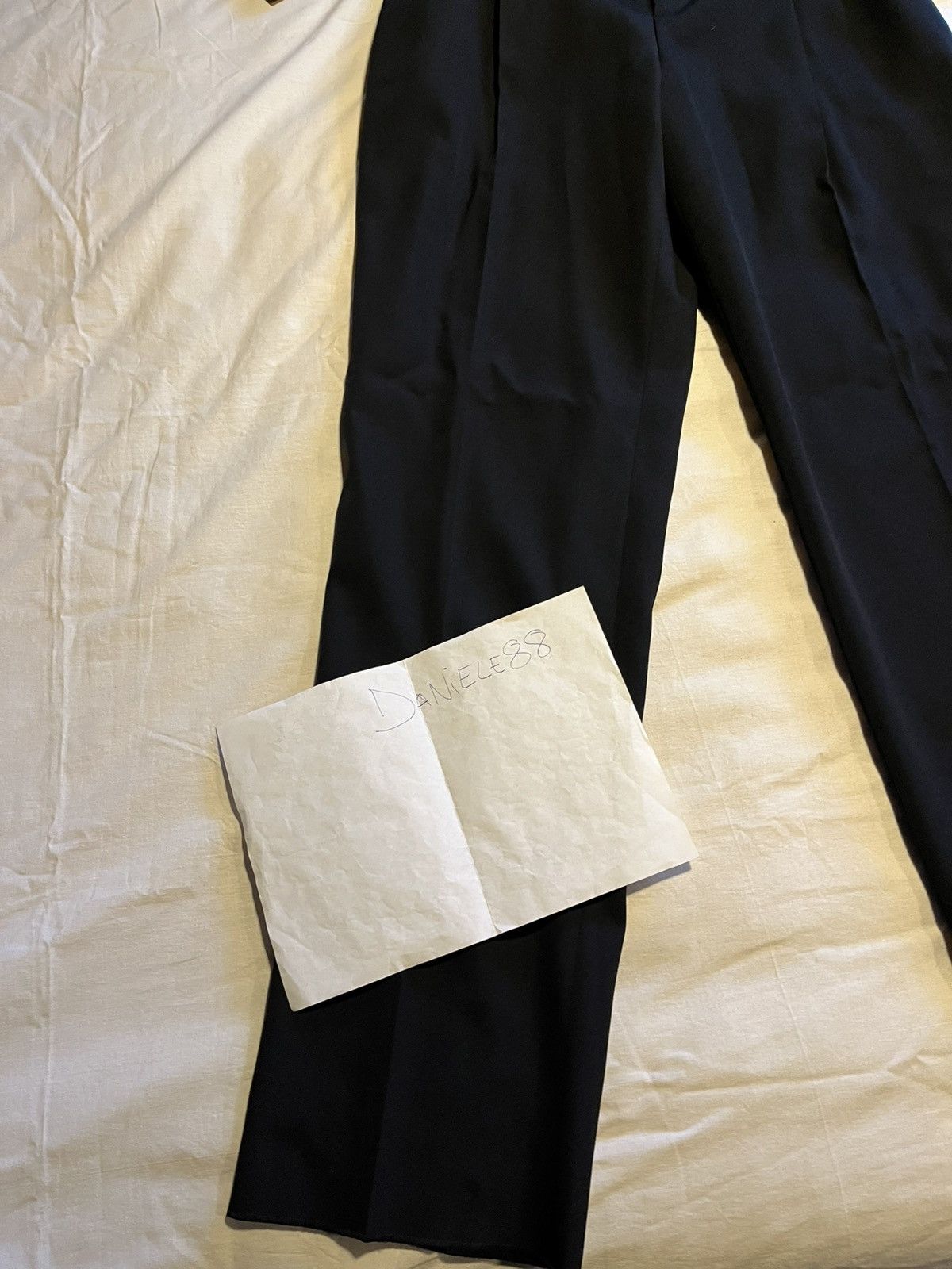 Burberry Burberry pleated wide leg wool trousers. Size US 32 / EU 48 - 3 Thumbnail