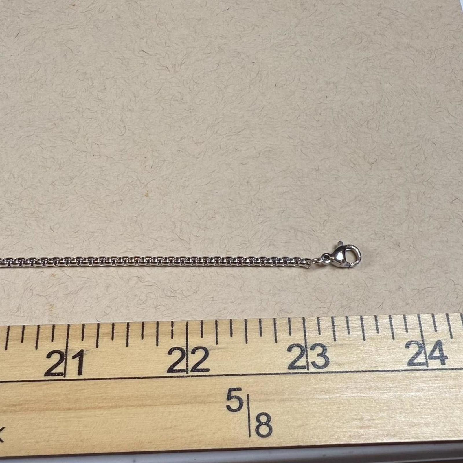 Other Unique Silver cross necklace 🔥 Size ONE SIZE - 3 Thumbnail