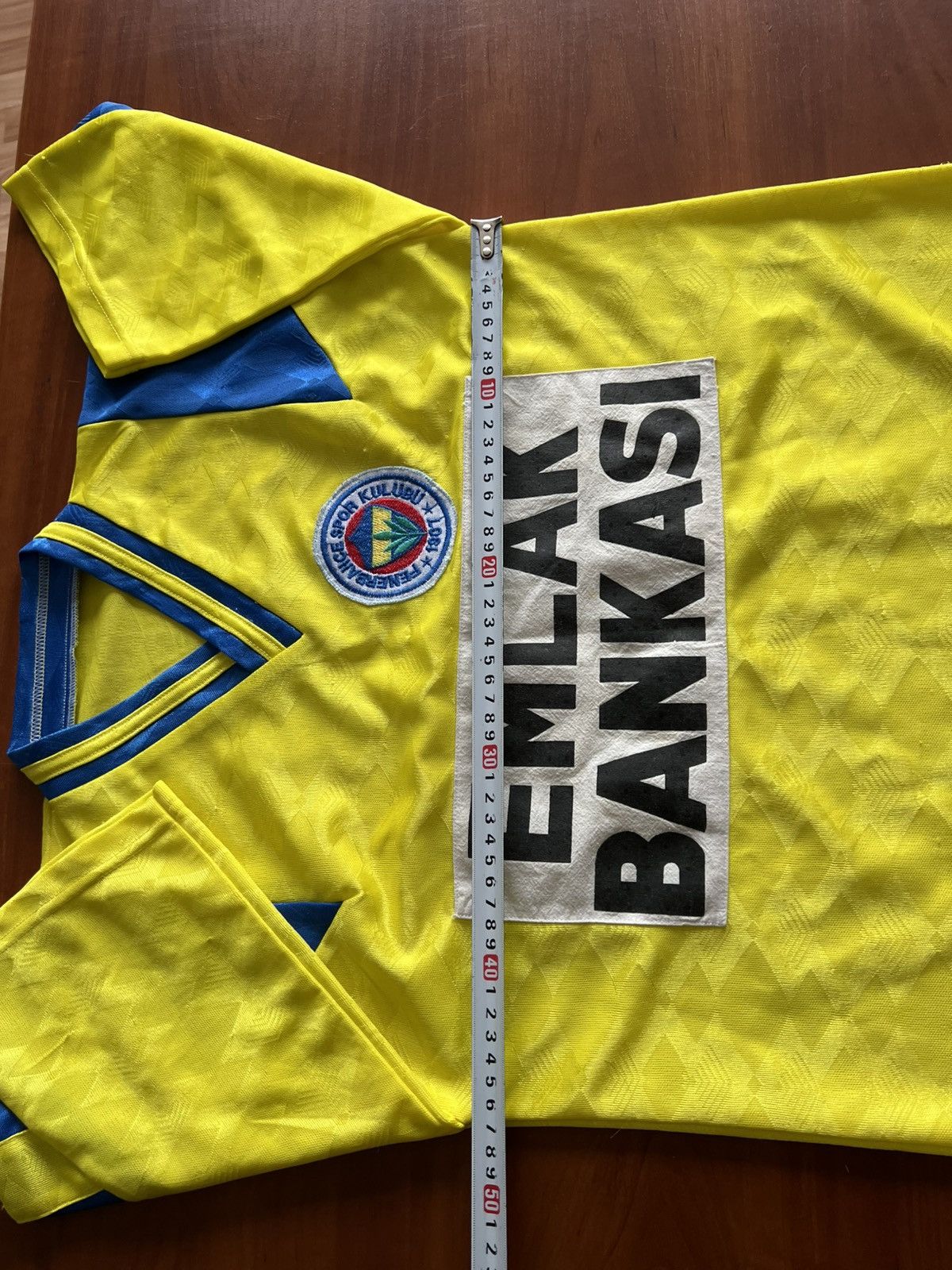 Vintage 1991/93 FENERBAHCE HOME RETRO REPLICA #8 SOCCER JERSEY SHIRT Size US M / EU 48-50 / 2 - 22 Thumbnail