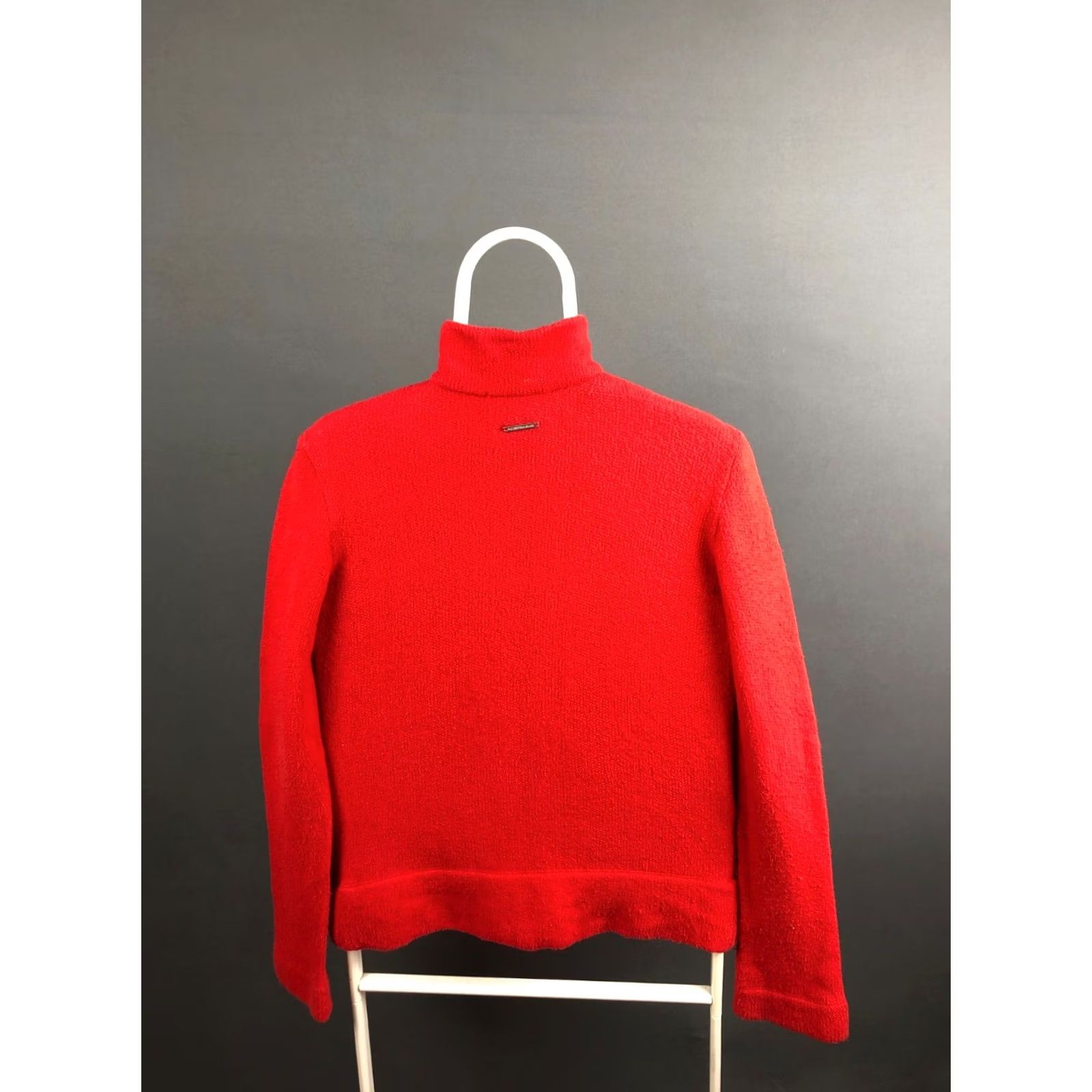 Valentino Valentino Jeans Womens Half Zip Top Size 44 Red Cotton - US Buyer Note - Free Shipping & Customs Size M / US 6-8 / IT 42-44 - 2 Thumbnail