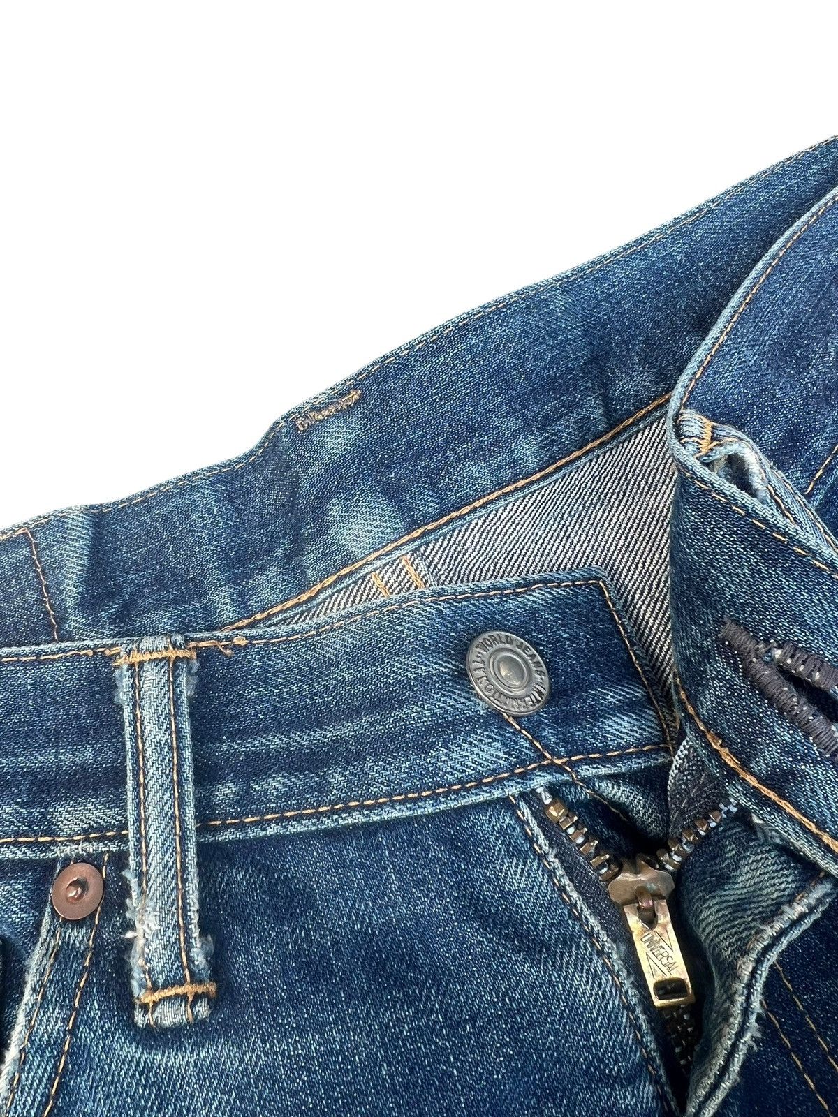 Burgus Plus Dirty Mud Denim Distress Burgus Plus Japan Bootcut Jeans Size US 32 / EU 48 - 7 Thumbnail