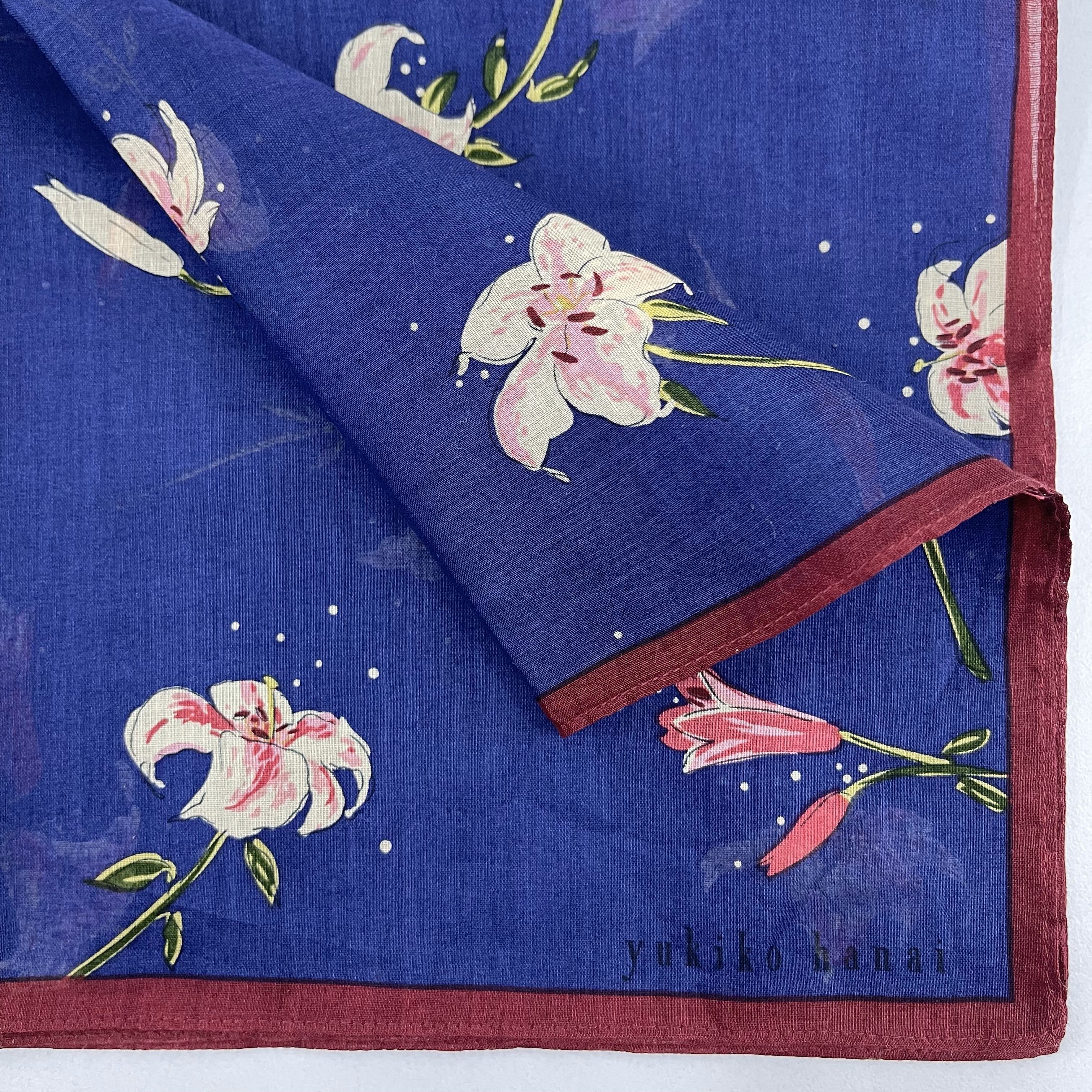 Japanese Brand × Vintage Yukiko Hanai Handkerchief / Neckerchief / Bandana - 4165 Size ONE SIZE - 4 Thumbnail