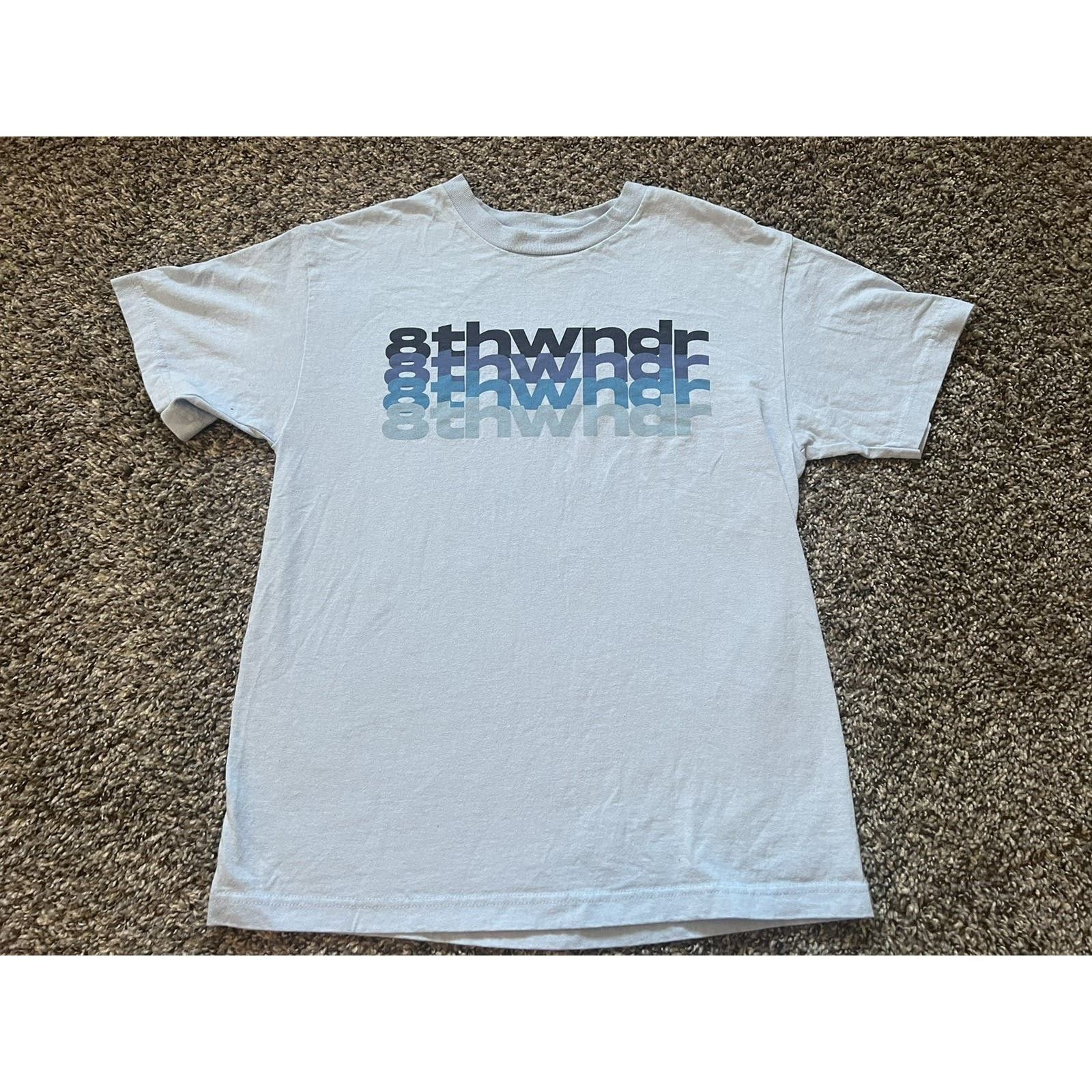 8THWNDR 8thwndr blue fade tee Size US M / EU 48-50 / 2 - 1 Thumbnail