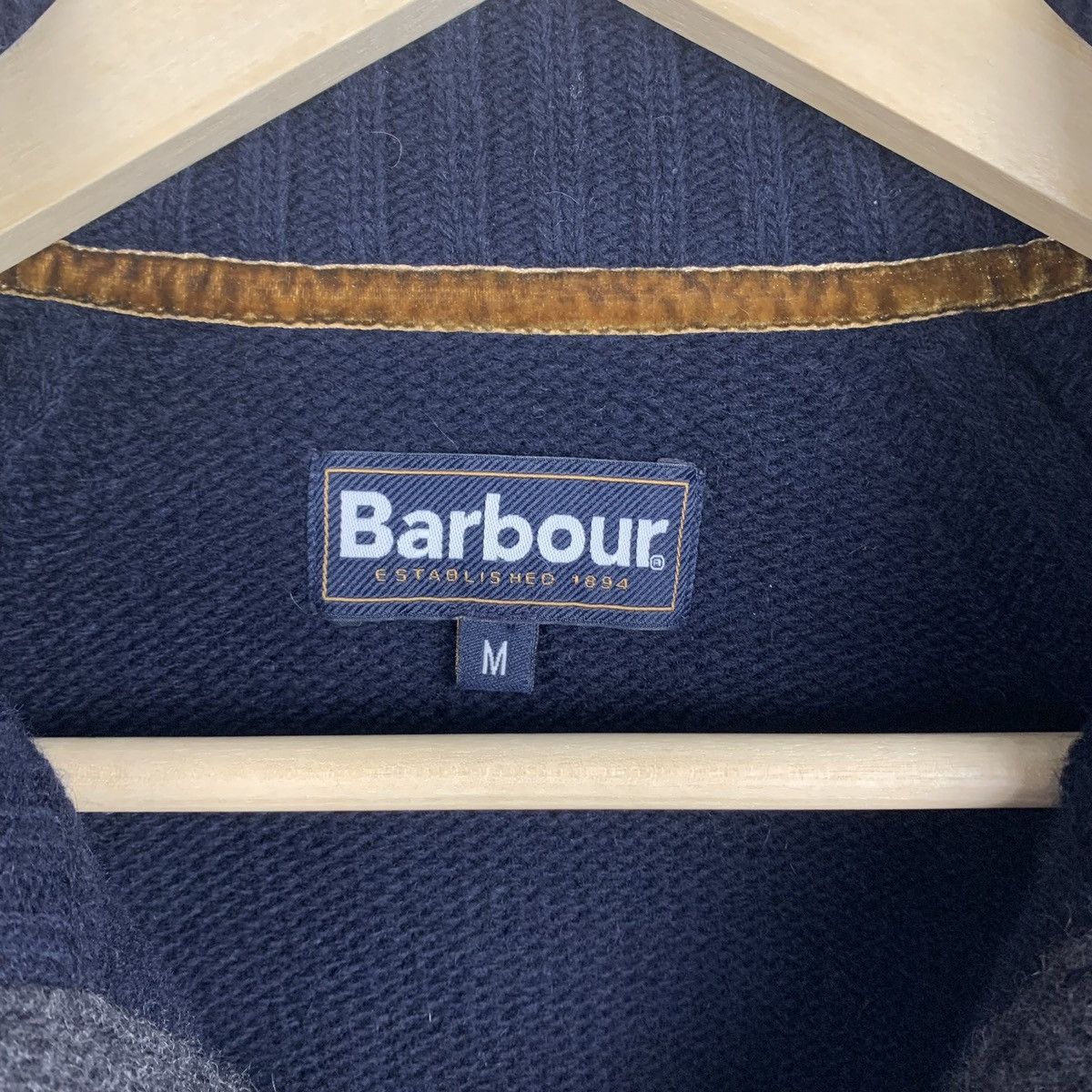 Barbour Men’s Barbour Wool Knit Sweater Buttons Up Size M Size US M / EU 48-50 / 2 - 9 Thumbnail