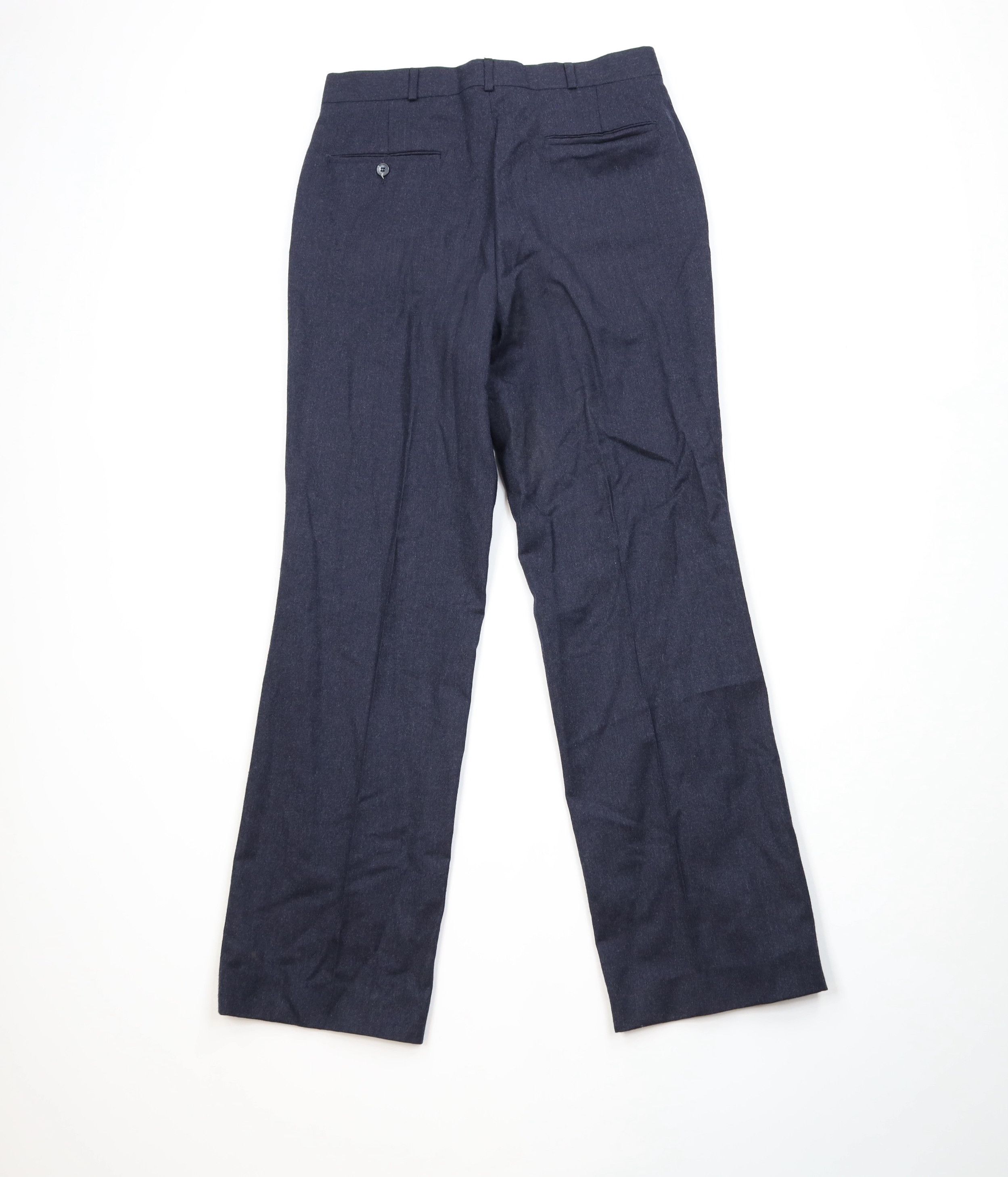 Vintage Vintage 90s Streetwear Wide Leg Chino Pants Navy Blue USA Size US 32 / EU 48 - 10 Thumbnail