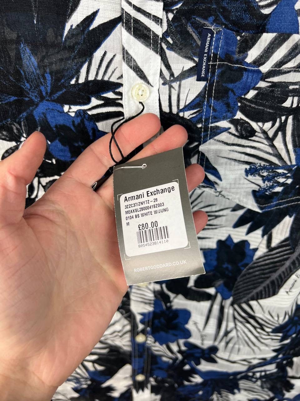Armani Exchange NEW Armani Exchange luxury flowers crazy shirts size M Size US M / EU 48-50 / 2 - 5 Thumbnail