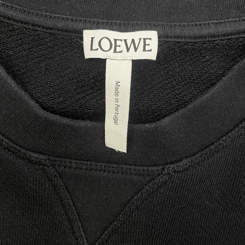 Other LOEWE Black floral Logo round neck hoodie Size M / US 6-8 / IT 42-44 - 5 Thumbnail