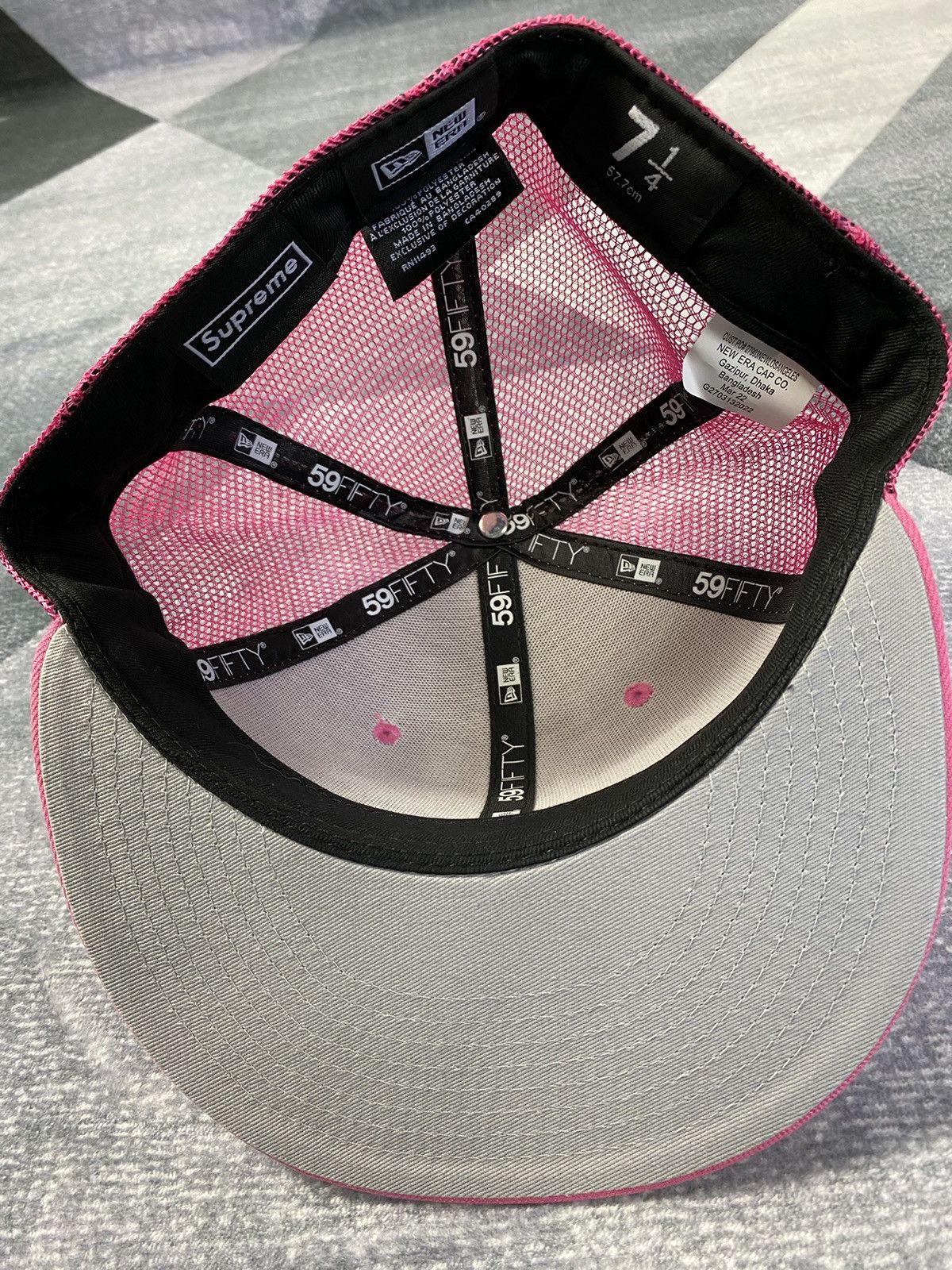 New Era × Supreme Supreme Box Logo Mesh back Size ONE SIZE - 5 Thumbnail