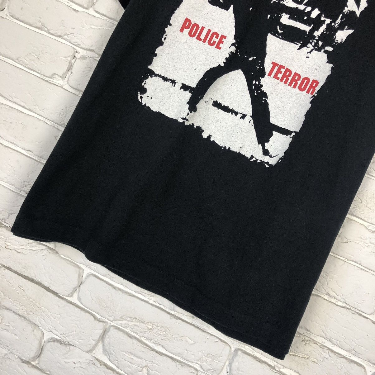 Band Tees × Vintage Rawside Police Terror 90’s hardcore punk vintage tee t shirt Size US XL / EU 56 / 4 - 3 Thumbnail
