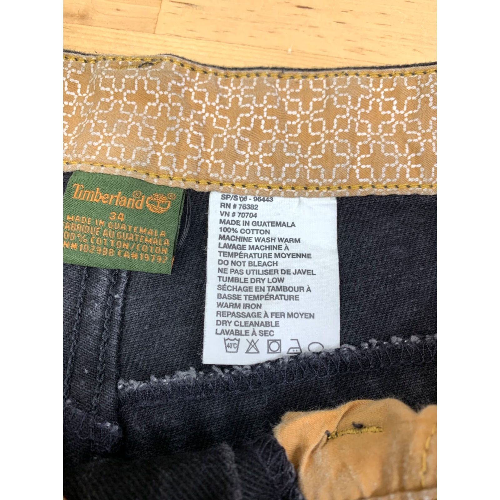 Timberland VINTAGE Timberland Denim Jean Shorts 34 Black Jorts Embroidered 90s Y2K Mens Shorts Size US 34 / EU 50 - 3 Thumbnail