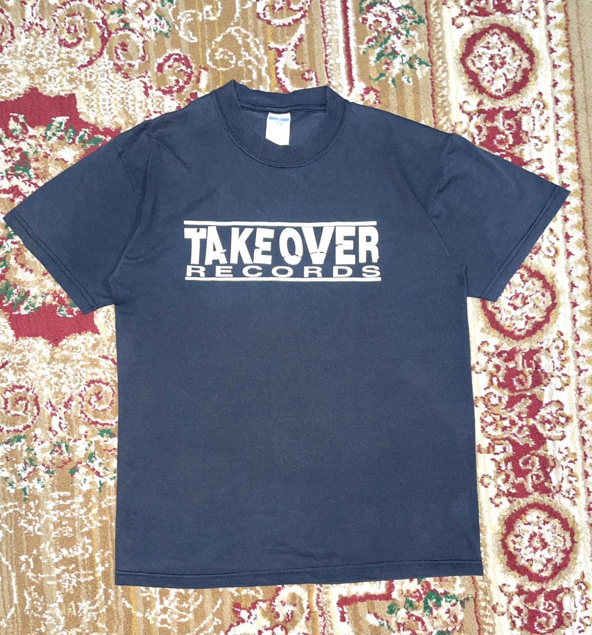 Band Tees Vintage Rare 90s Ben Harper "Takeovers Records" Punk Rock Size US L / EU 52-54 / 3 - 1 Thumbnail