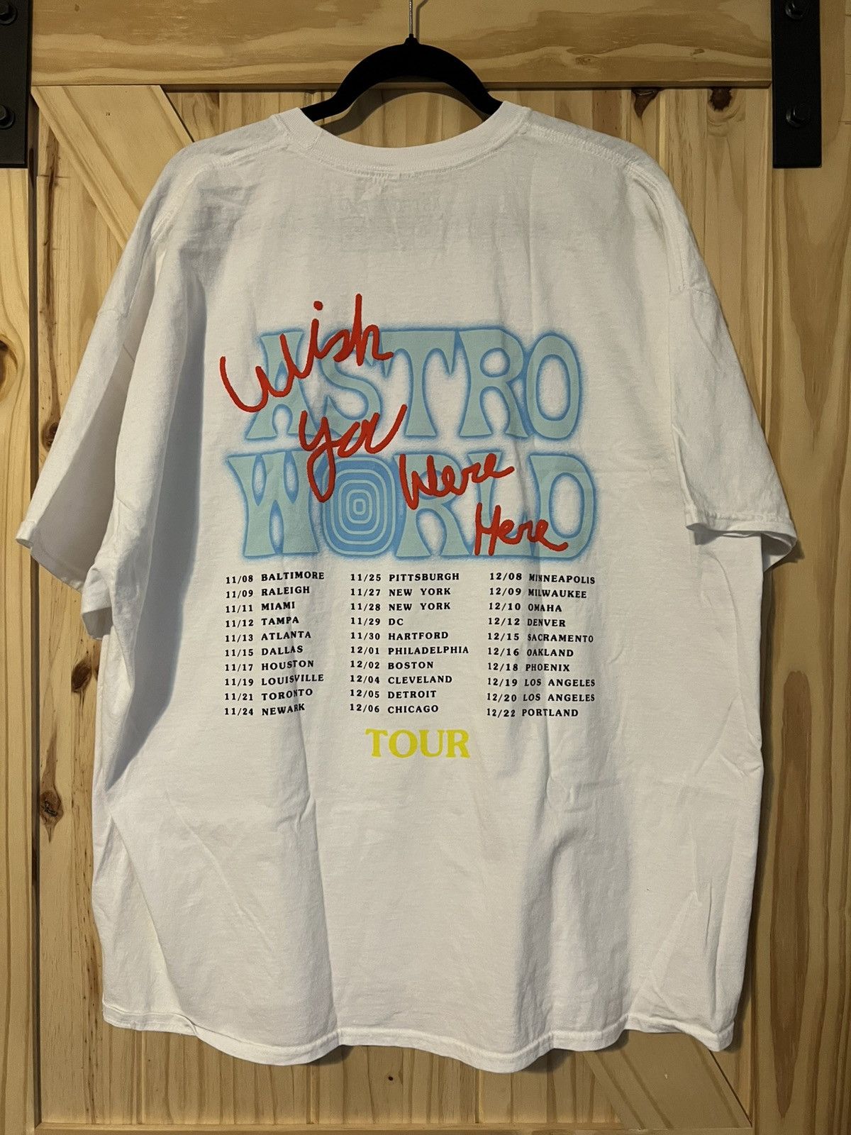 Travis Scott Travis Scott Astroworld Tour No Bystanders Tee Size US XXL / EU 58 / 5 - 2 Thumbnail