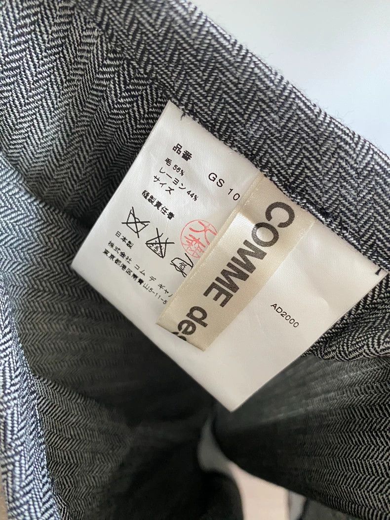 Comme des Garcons Comme Des Garcons size 均码 Patchwork lace-embellished wool- Size 24" / US 00 / IT 34 - 9 Thumbnail