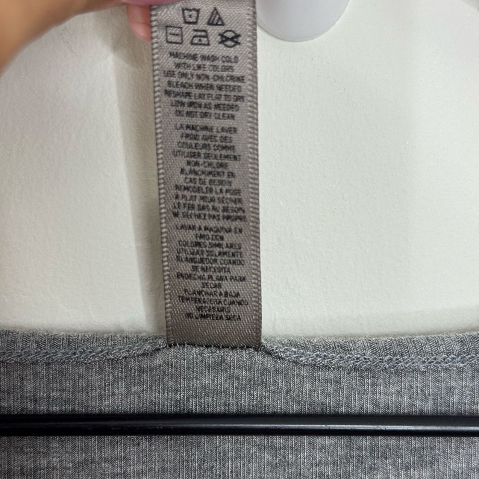 SKIMS Skims Soft Lounge Long Sleeve Dress Maxi Gray Size Small Size S / US 4 / IT 40 - 4 Thumbnail