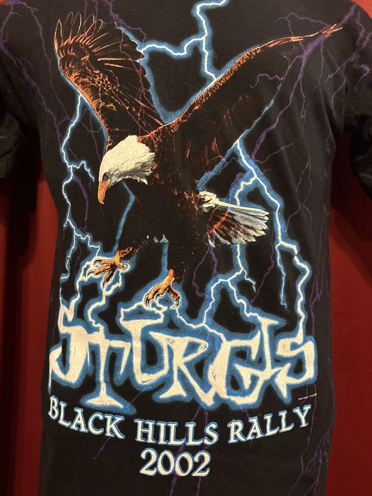 Harley Davidson Vintage Sturgis Bike Rally Tshirt Y2K Lightning Biker Tee Size US L / EU 52-54 / 3 - 3 Thumbnail