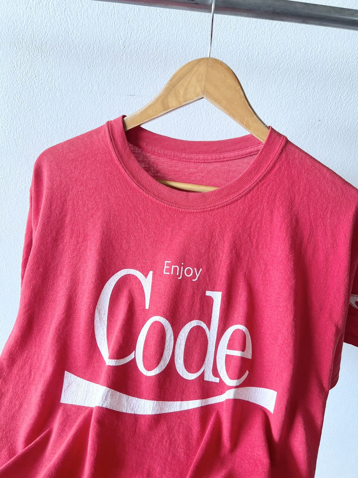 Vintage PAPER THIN 2000s Enjoy Code Distressed Size US L / EU 52-54 / 3 - 2 Thumbnail