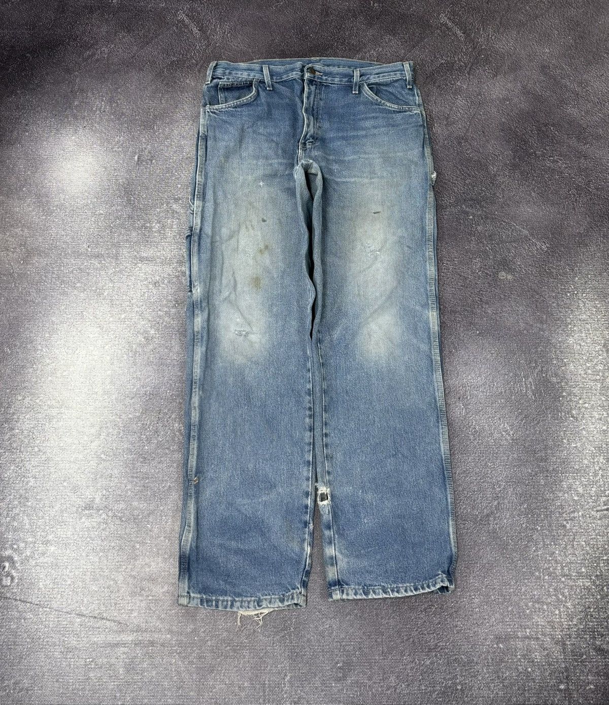Dickies Vintage Dickies Y2K Relaxed Fit Hype Faded Blue Denim Jeans Size US 36 / EU 52 - 2 Thumbnail