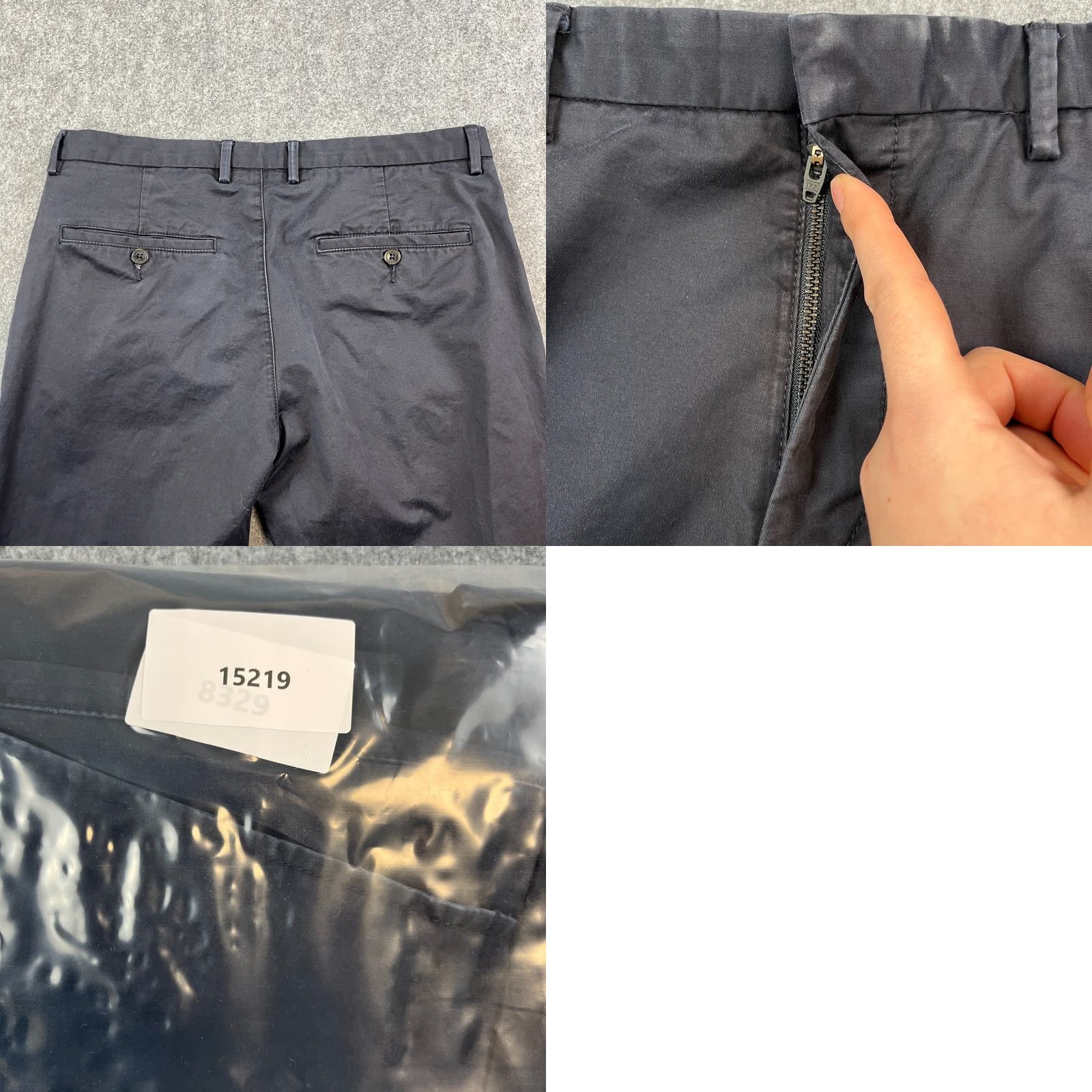 Hugo Boss Hugo Boss Chino Trousers Pants Slim Tapered 32 32 Navy Blue Stretch Preppy Mens Trousers Boys? Size US 32 / EU 48 - 9 Thumbnail