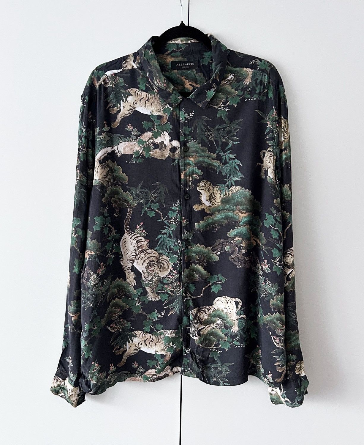 Allsaints All Saints hawaiian shirt tiger Size US XXL / EU 58 / 5 - 1 Thumbnail