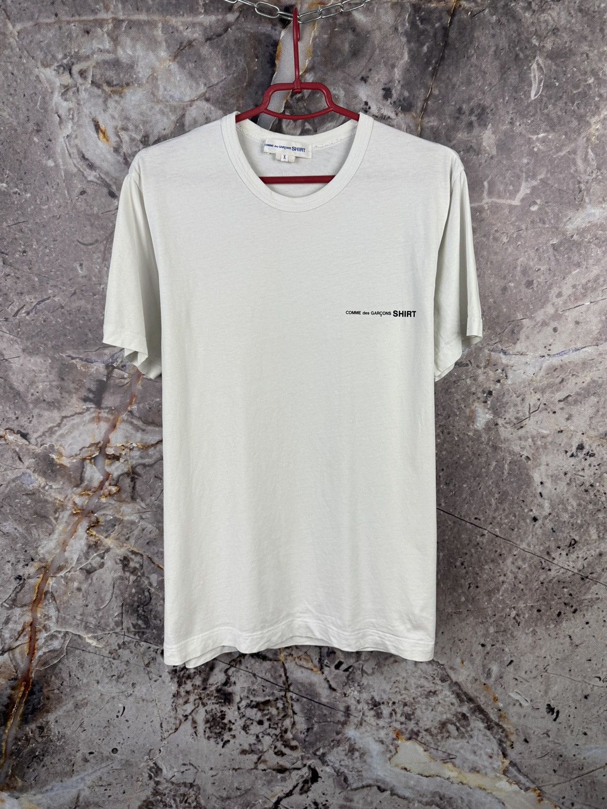 Comme des Garcons SHIRT T-Shirt Comme des Garsons Shirt White Size X (fits like M) Size US M / EU 48-50 / 2 - 1 Thumbnail