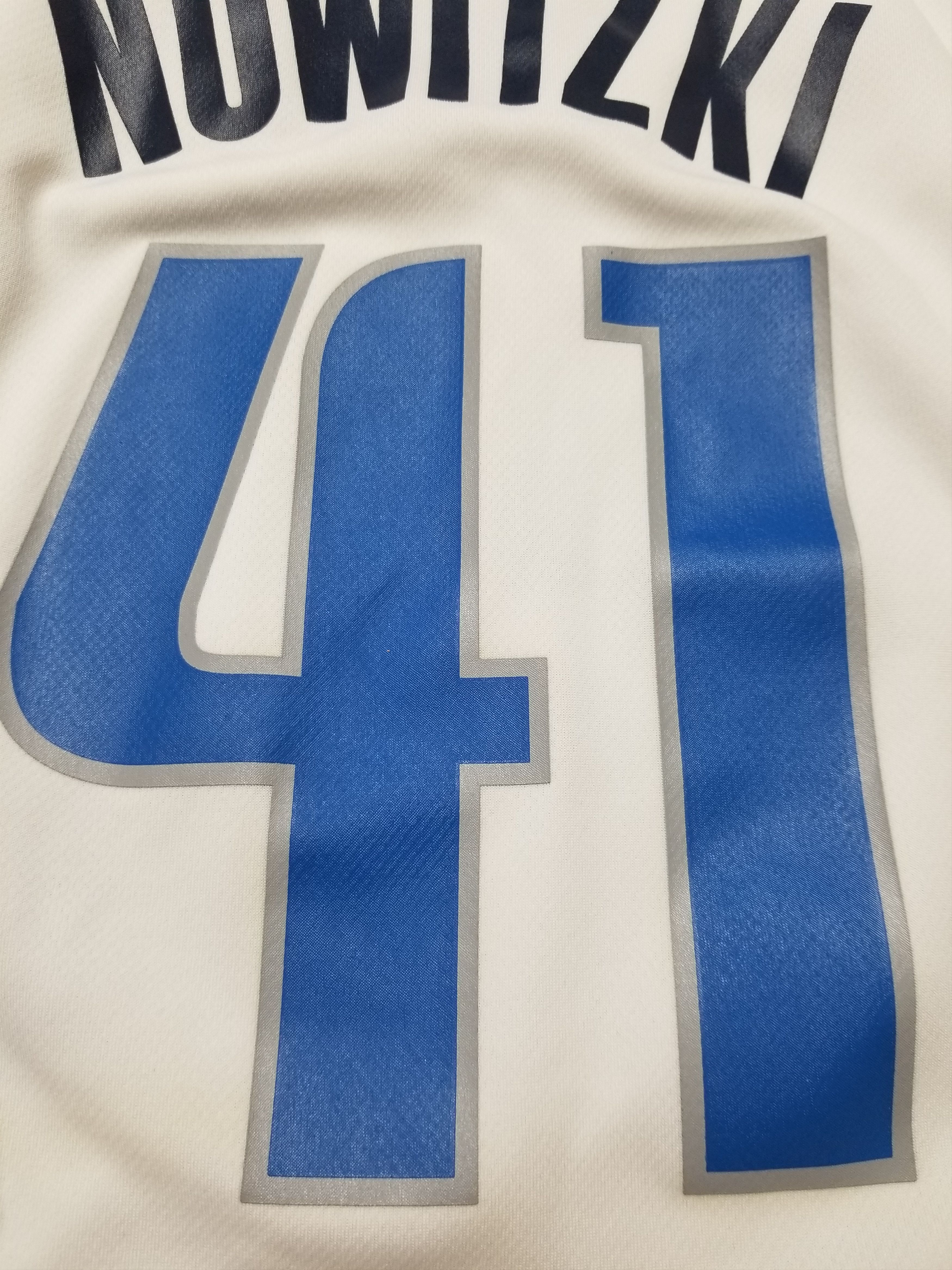 Adidas Dallas Mavericks #41 Dirk Nowitzki Adidas Jersey Size US XXS / EU 40 - 15 Thumbnail