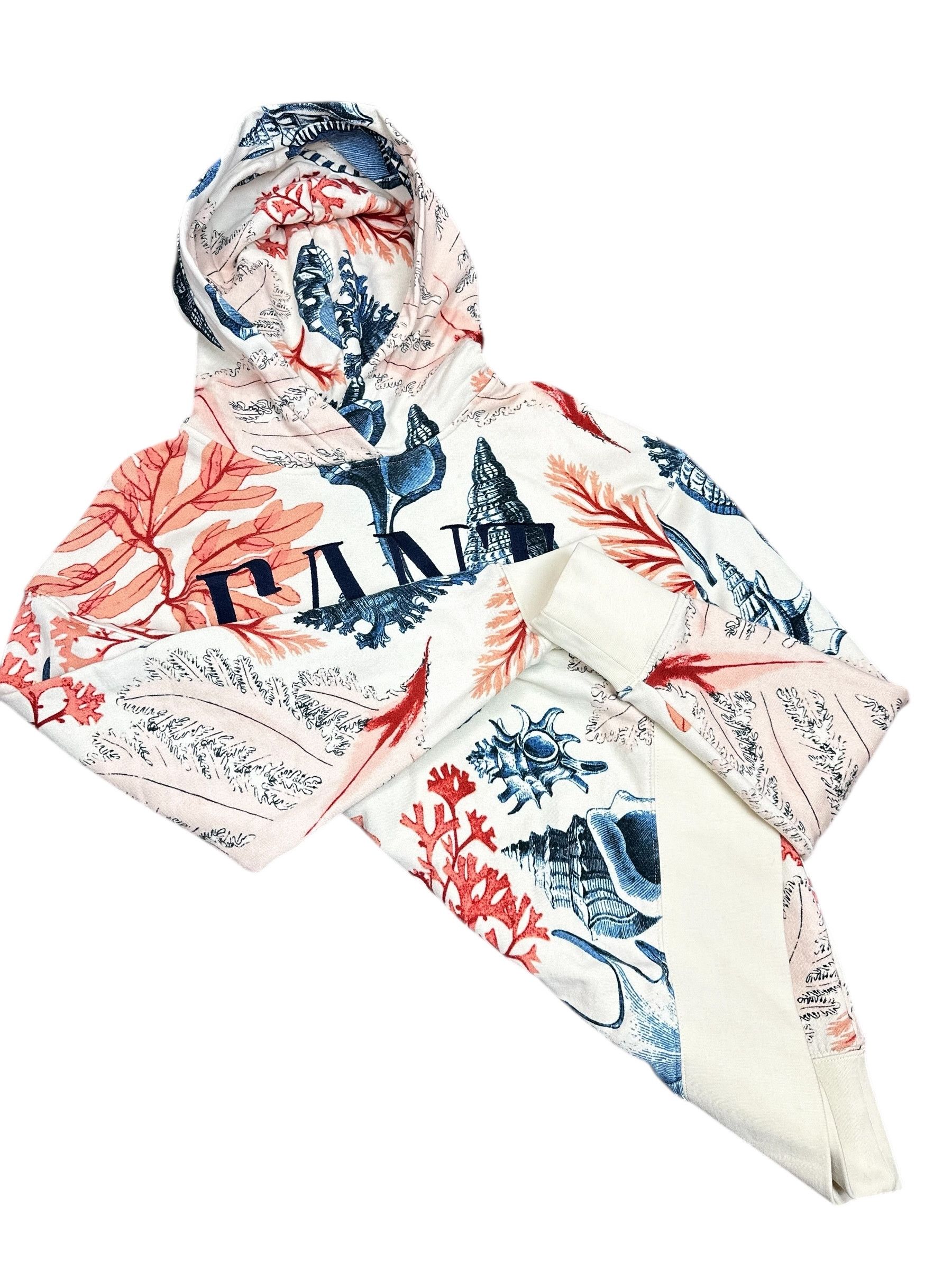 Gant Gant floral printed soft hoodie Size US M / EU 48-50 / 2 - 3 Thumbnail