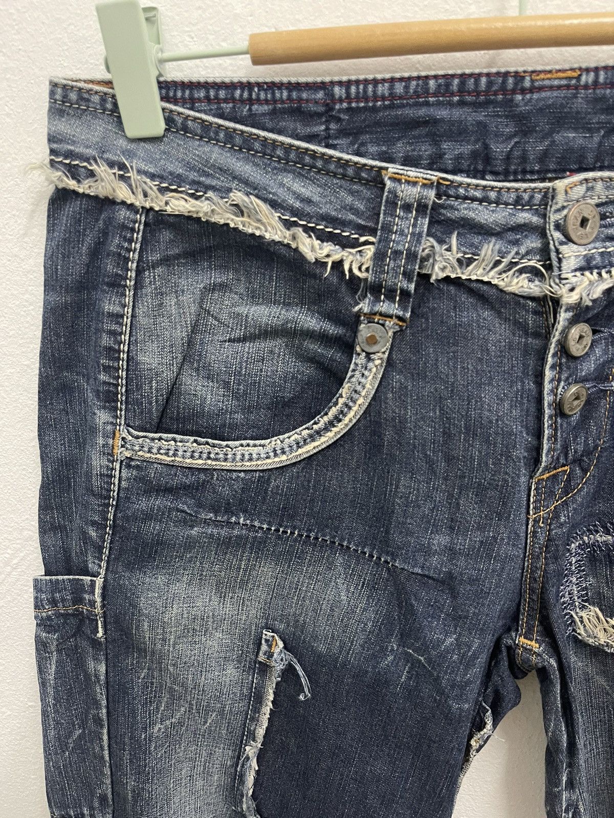 Marithe + Francois Girbaud × Seditionaries OFFER☄️Marithe Francois Girbaud Short Denim Jeans Size US 32 / EU 48 - 5 Thumbnail