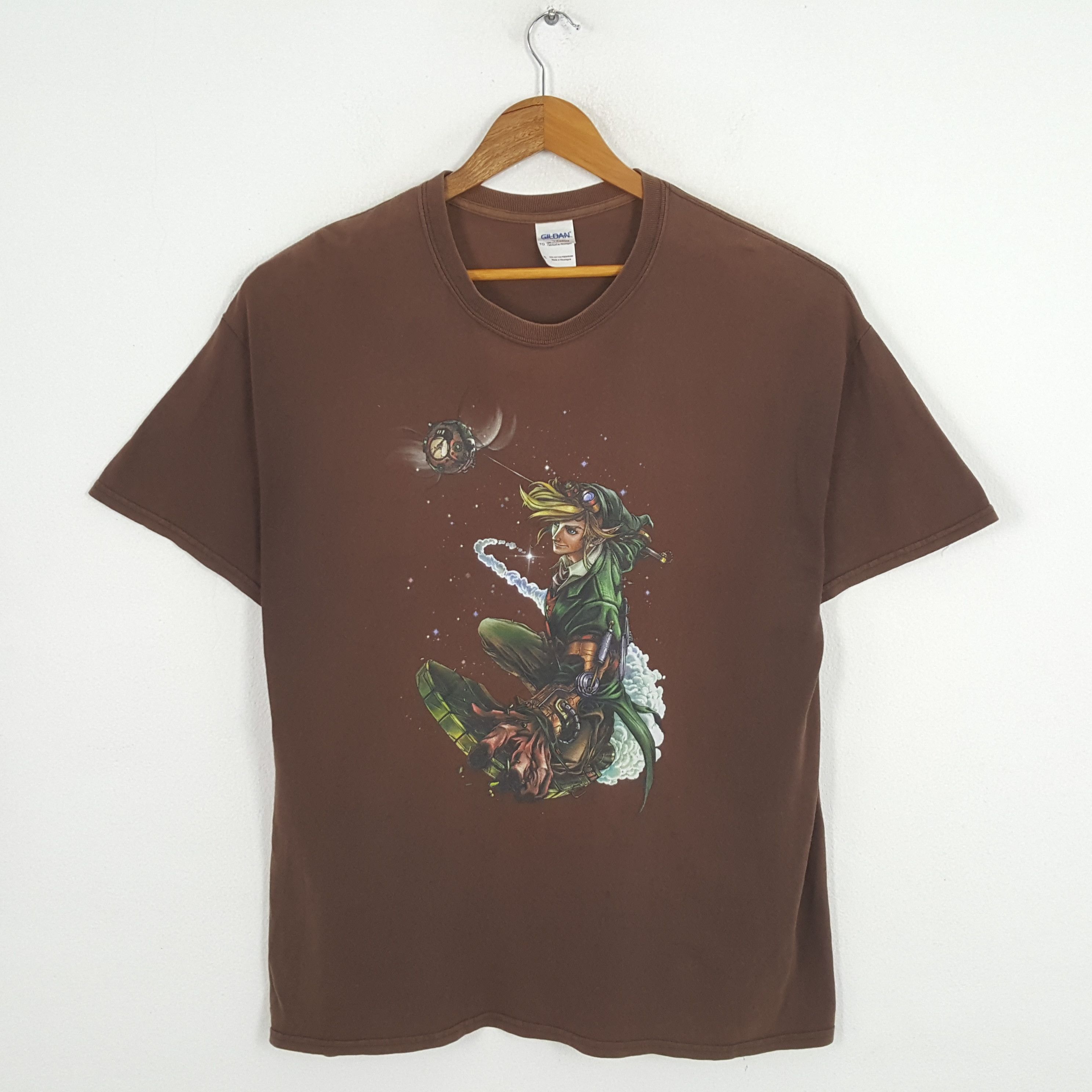 Playstation × The Game × Vintage Vintage THE LEGEND OF ZELDA PlayStation Games T-Shirts Size US XL / EU 56 / 4 - 1 Thumbnail