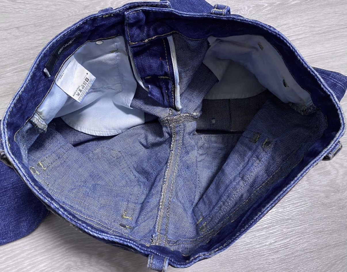 Dsquared2 Dqsuared2 Washed Patchwork Distressed Paint Splatter Jeans Size 28" / US 6 / IT 42 - 17 Thumbnail