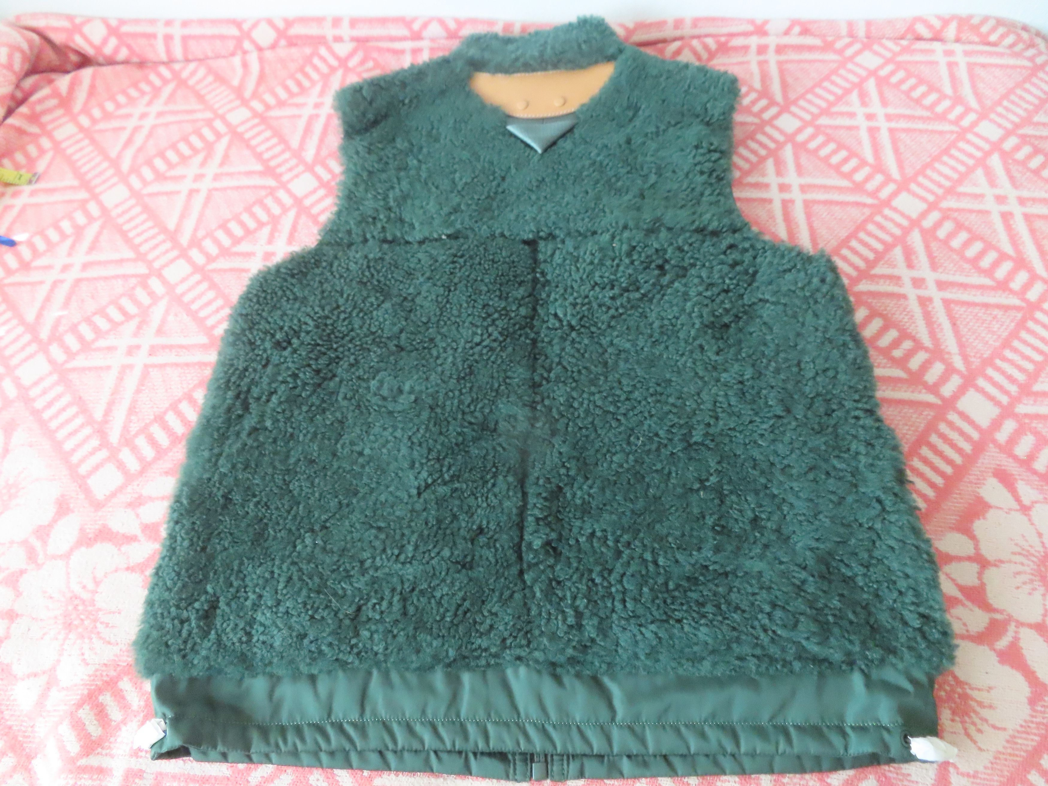 Coach × Designer Coach Shearling Vest - Hunter Green - Size 50 NWT Size US M / EU 48-50 / 2 - 6 Thumbnail