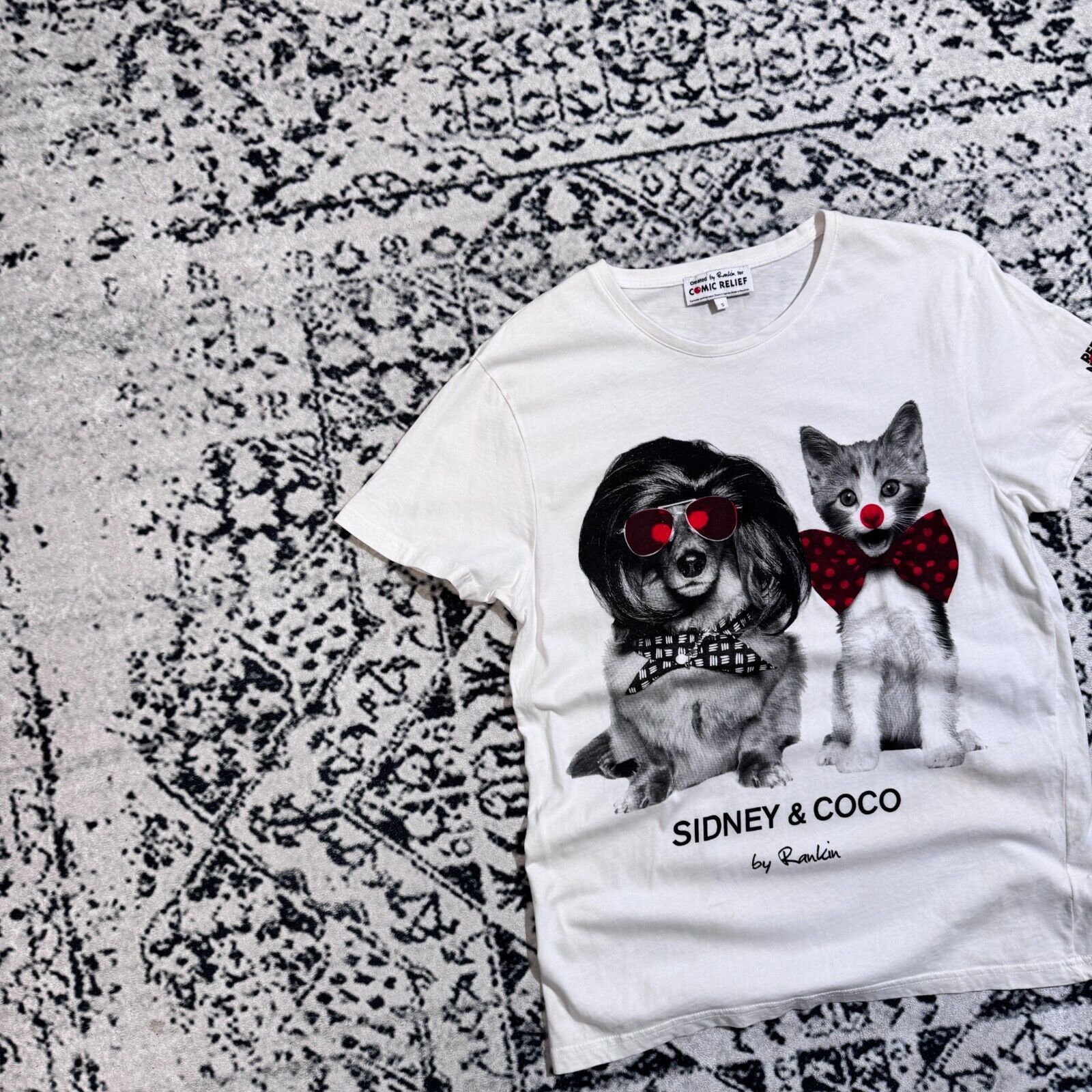 Stella McCartney × Vintage Vintage Stella McCartney Unisex White Cotton TShirt Size S Size US S / EU 44-46 / 1 - 3 Thumbnail