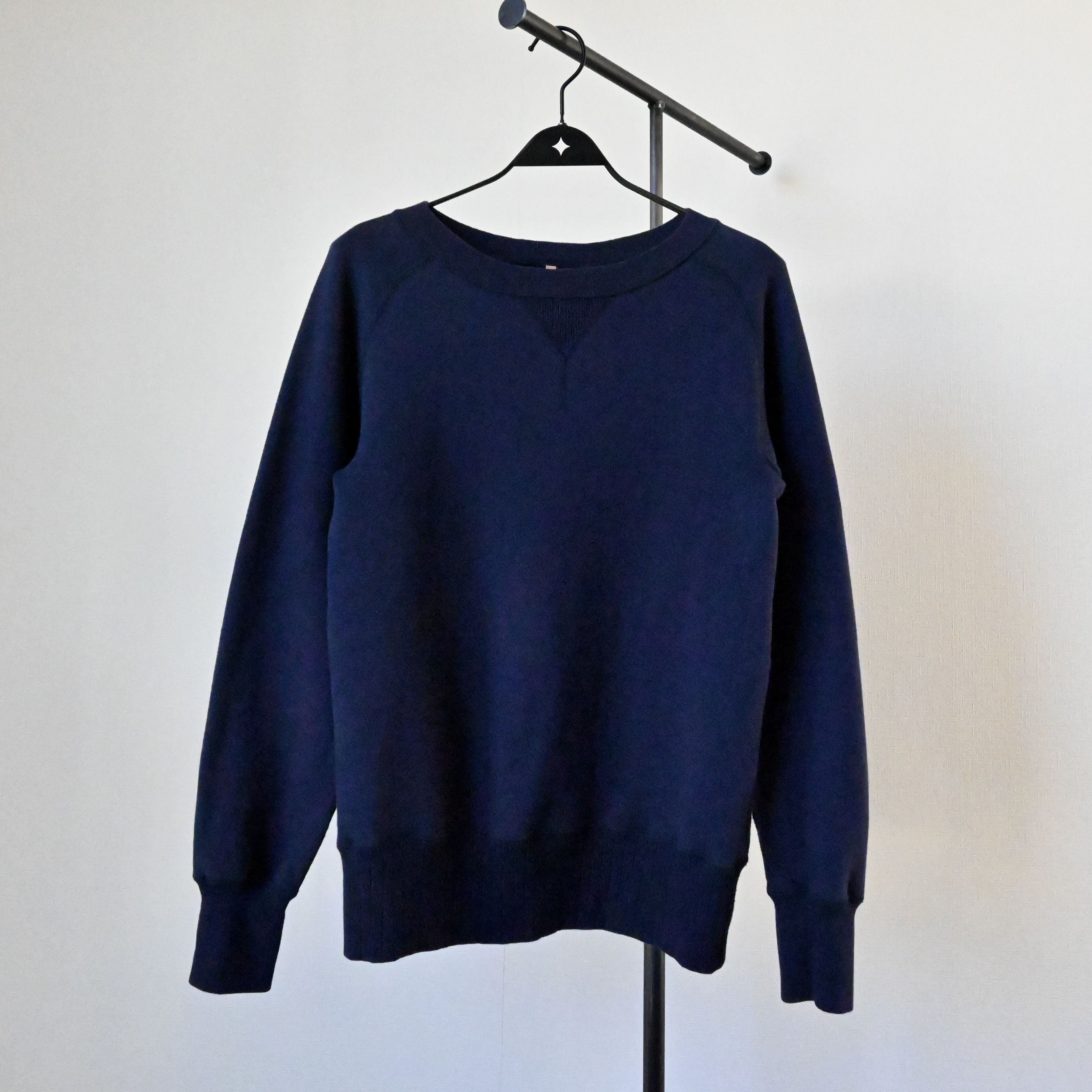 Nigel Cabourn Nigel Caborn all cotton sweatshirt navy, made in Japan Size US S / EU 44-46 / 1 - 1 Thumbnail