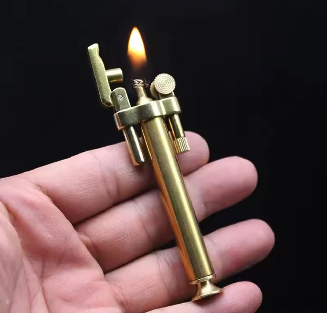 Other Retro Kerosene Lighter With Pen Design Size ONE SIZE - 1 Thumbnail