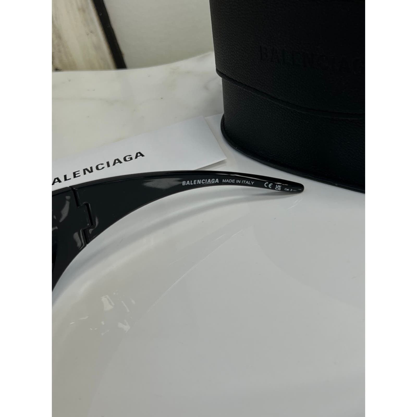 Balenciaga RARE NEW Balenciaga Skin Cat BB0252S Black Balenciaga RARE NEW Balenciaga Skin Cat BB0252S Black