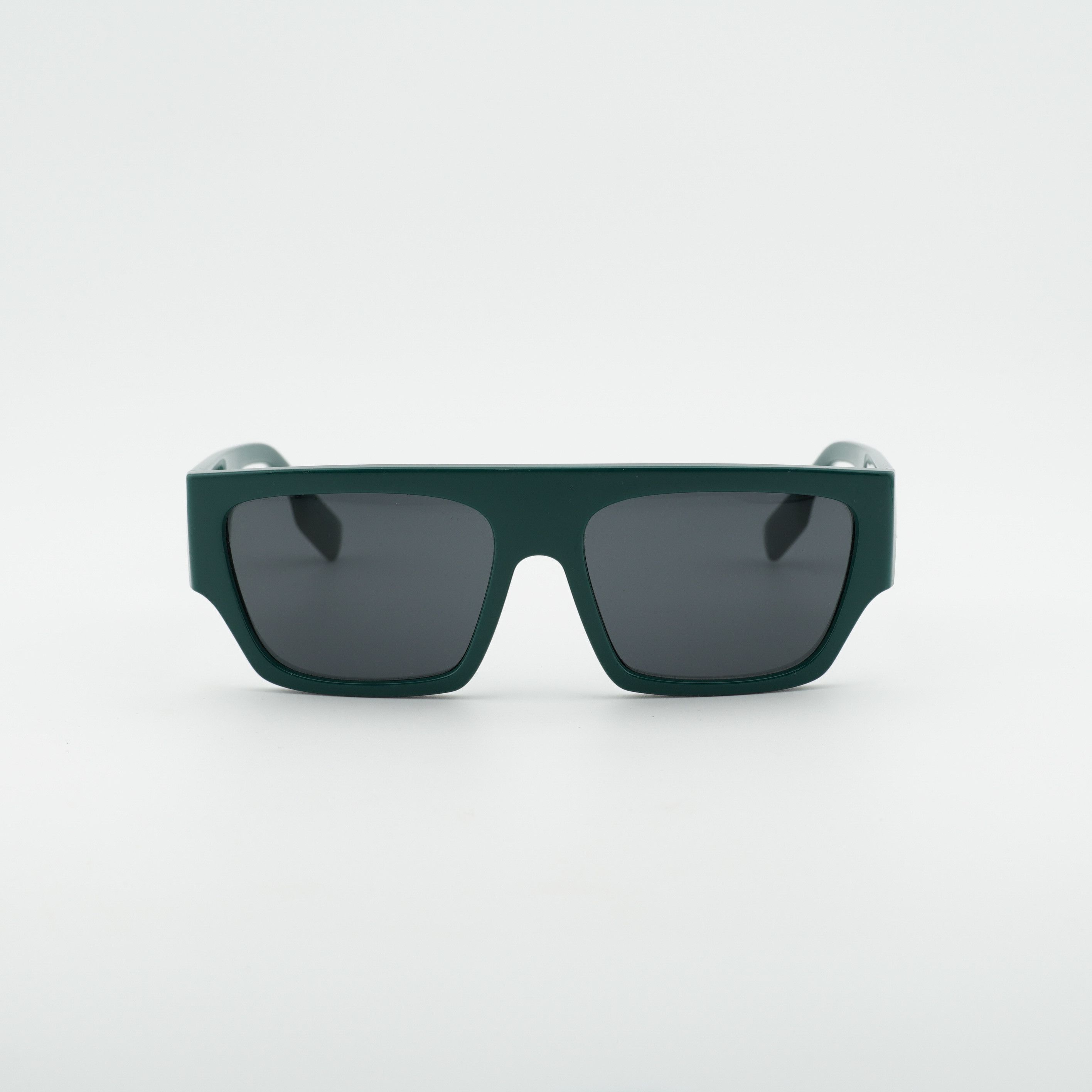 Burberry Burberry BE4397U 407187 Sunglasses Green Square Frame Size ONE SIZE - 4 Thumbnail