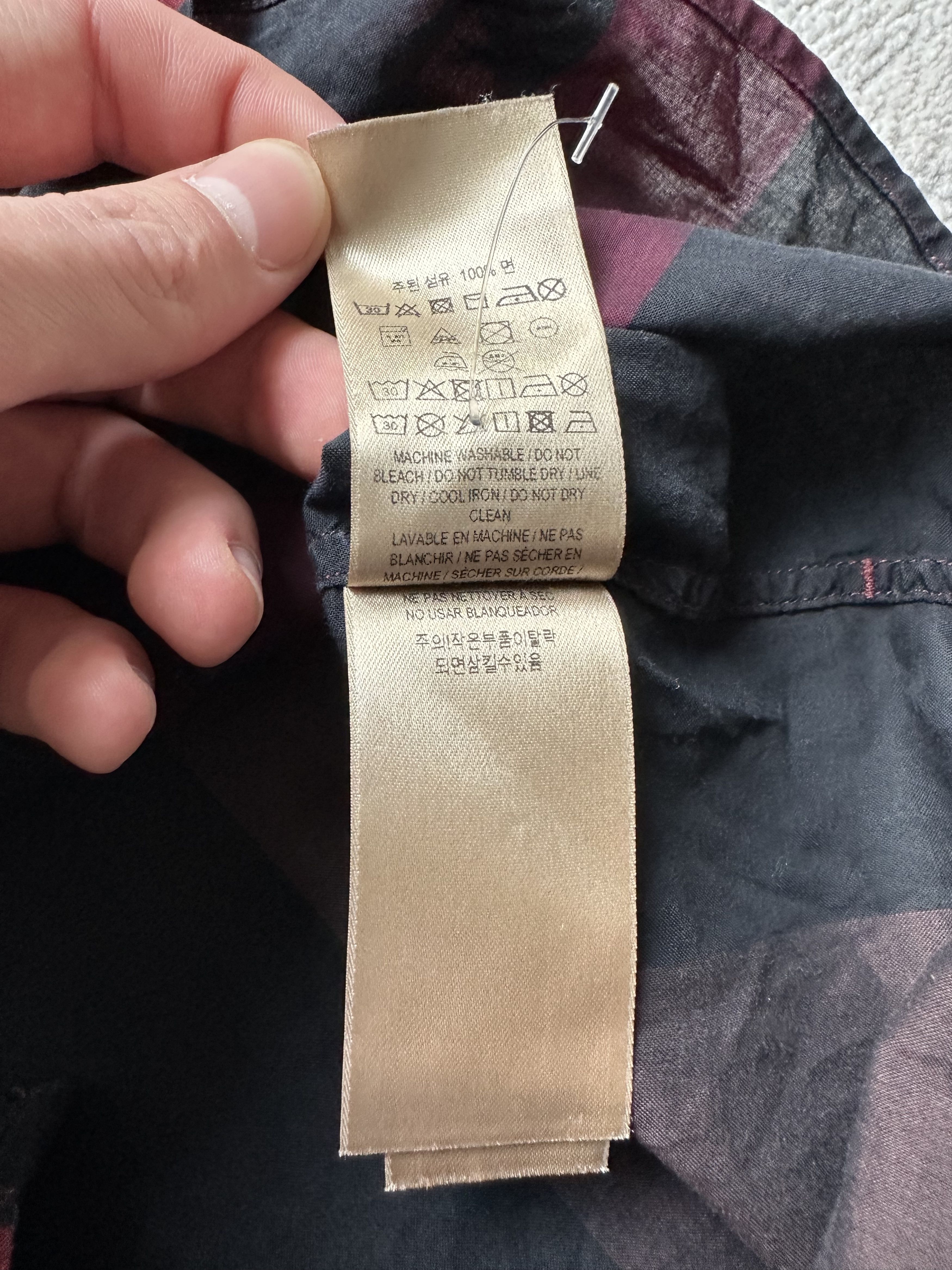 Burberry Burberry shirt Size US L / EU 52-54 / 3 - 8 Thumbnail