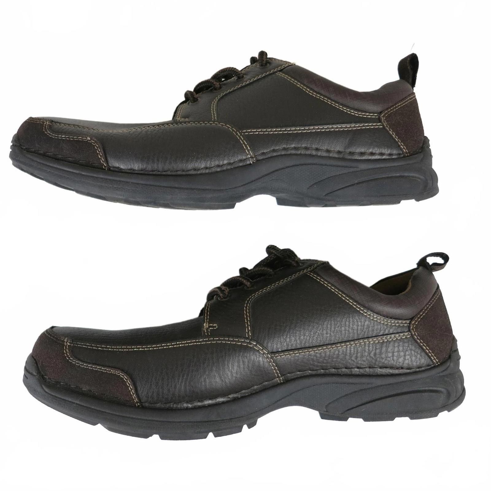 G.H. Bass & Co. Men's 13W Bass Toledo Brown Leather Casual Lace-Up Shoes Size US 13 / EU 46 - 6 Thumbnail