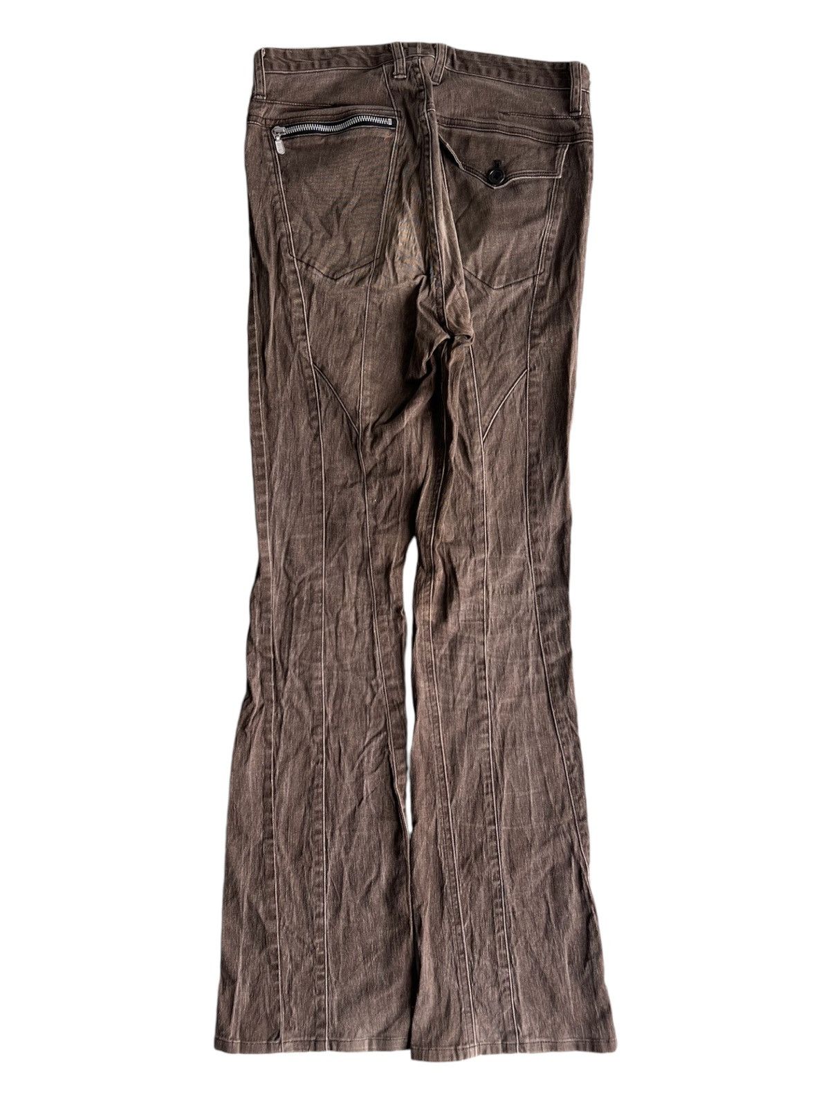 14th Addiction Y2K Difference Rupert Big Flare Stretch Skinny Jean Denim Size US 29 - 3 Thumbnail