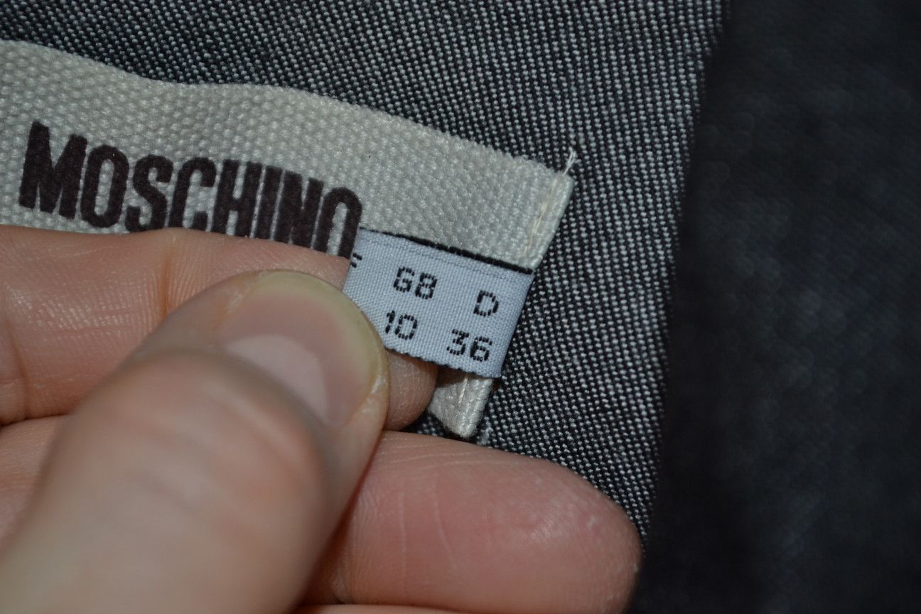 Moschino × Vintage Vintage Moschino Denim Jacket Size M / US 6-8 / IT 42-44 - 6 Thumbnail