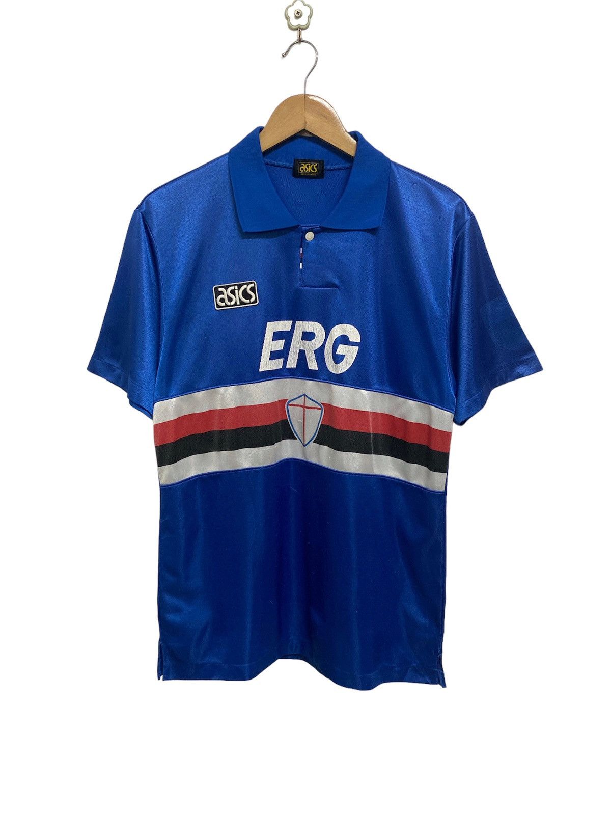 Vintage Sampdoria Asics 1993 1994 Home Jersey