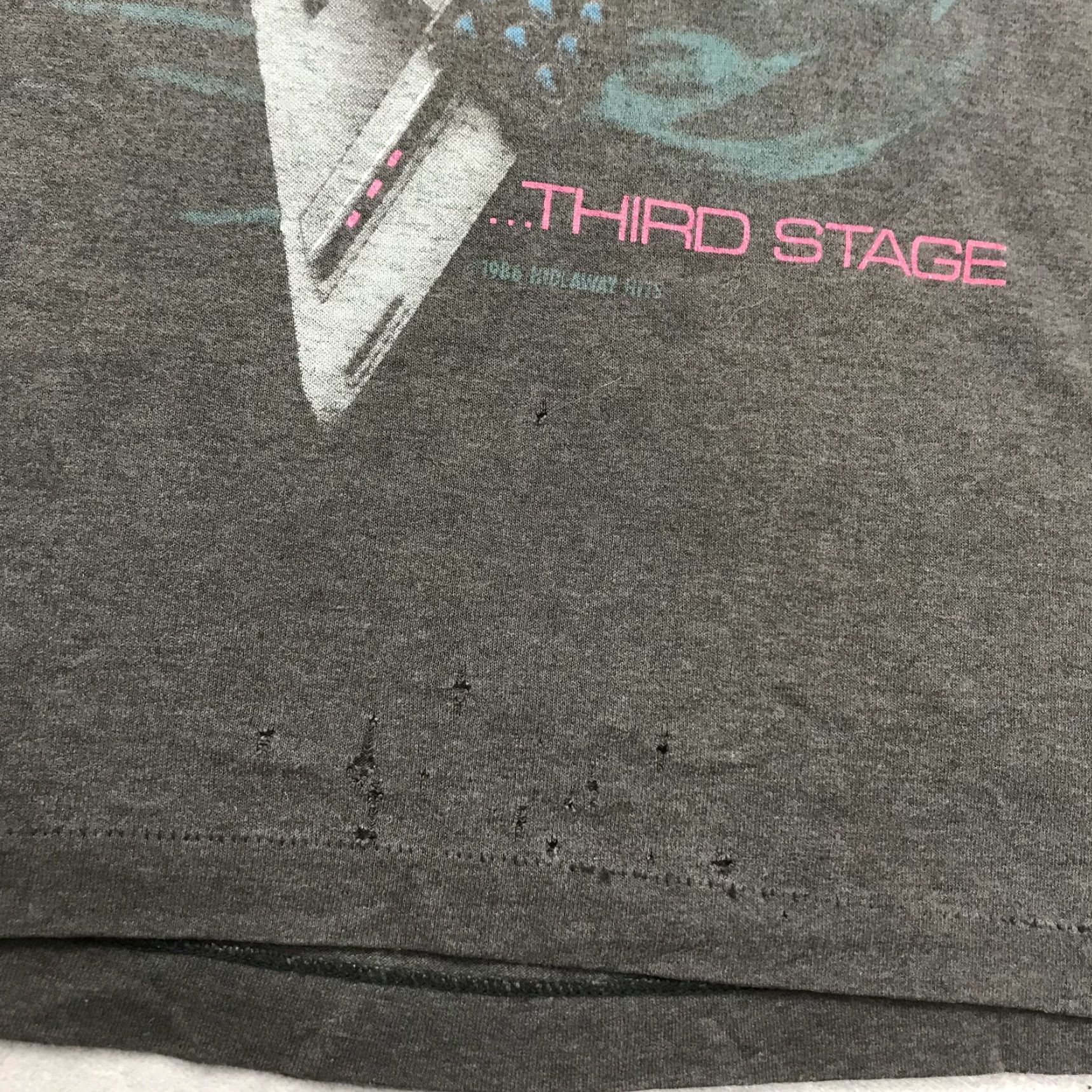 Vintage VINTAGE Boston Shirt Adult Large Third Stage Thin Rock Band Tour Single Stitch Size US L / EU 52-54 / 3 - 4 Thumbnail