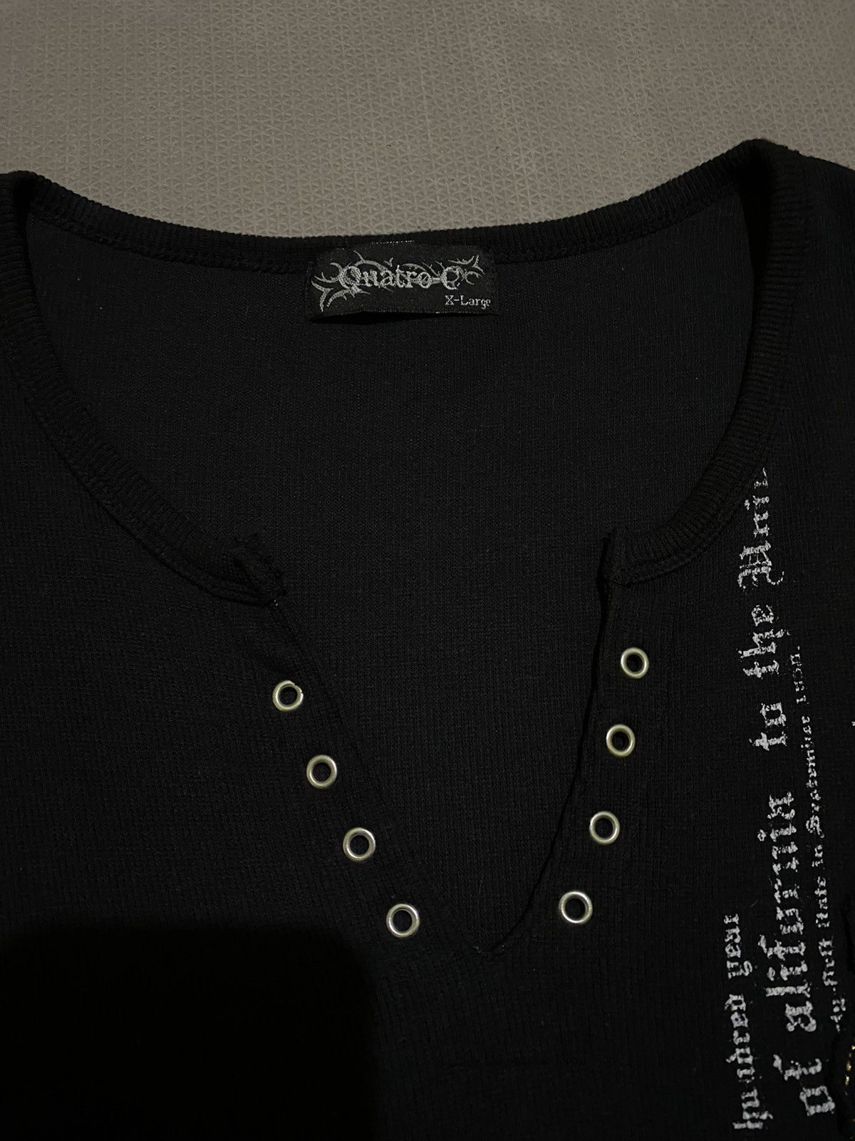 Hysteric Glamour × If Six Was Nine × Japanese Brand 2000s Quatro-c ifsixwasnine grunge tshirt Size US S / EU 44-46 / 1 - 3 Thumbnail